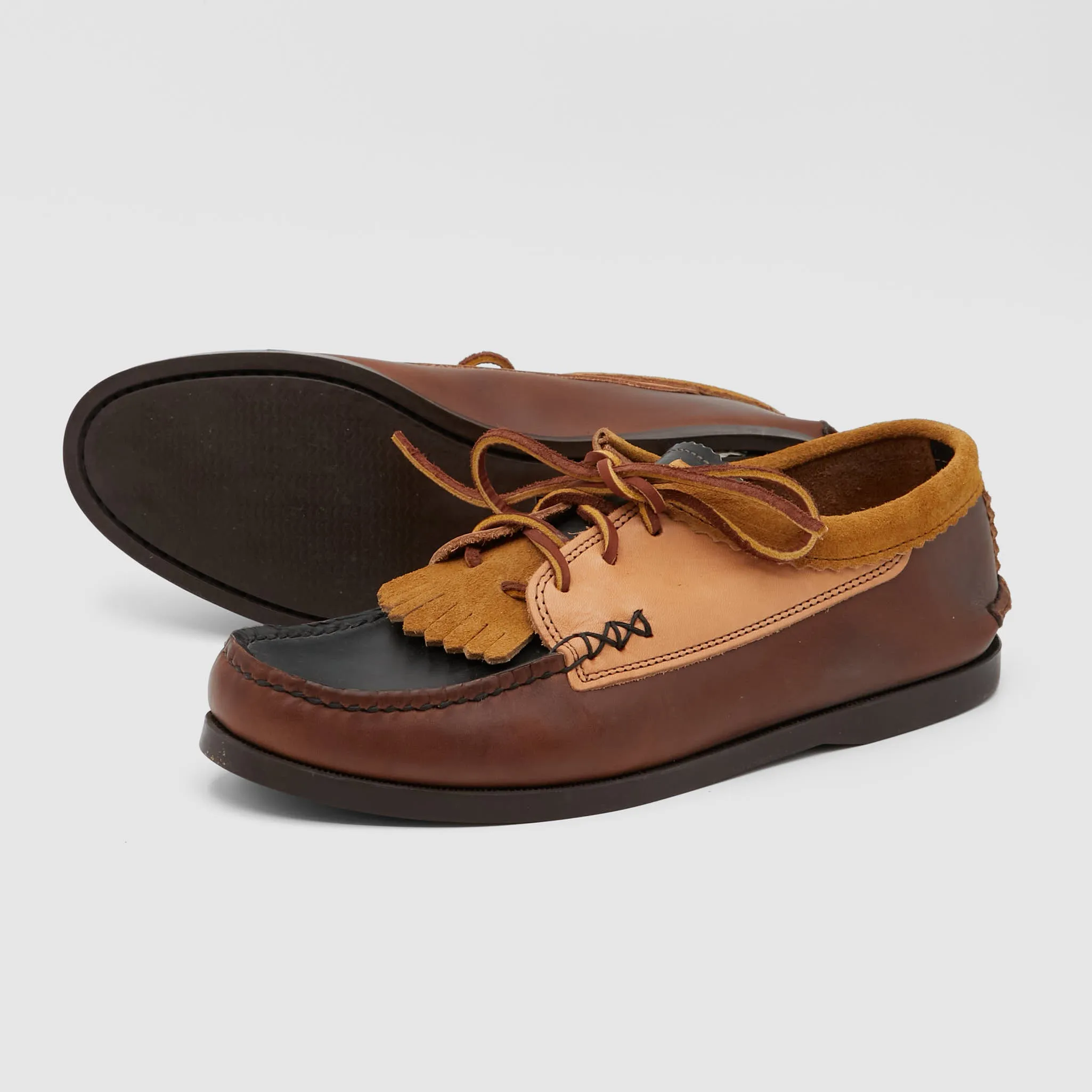 Yuketen Blucher Moc Toe Shoe with Kiltie sold by DeeCee style product image thumbnail 4