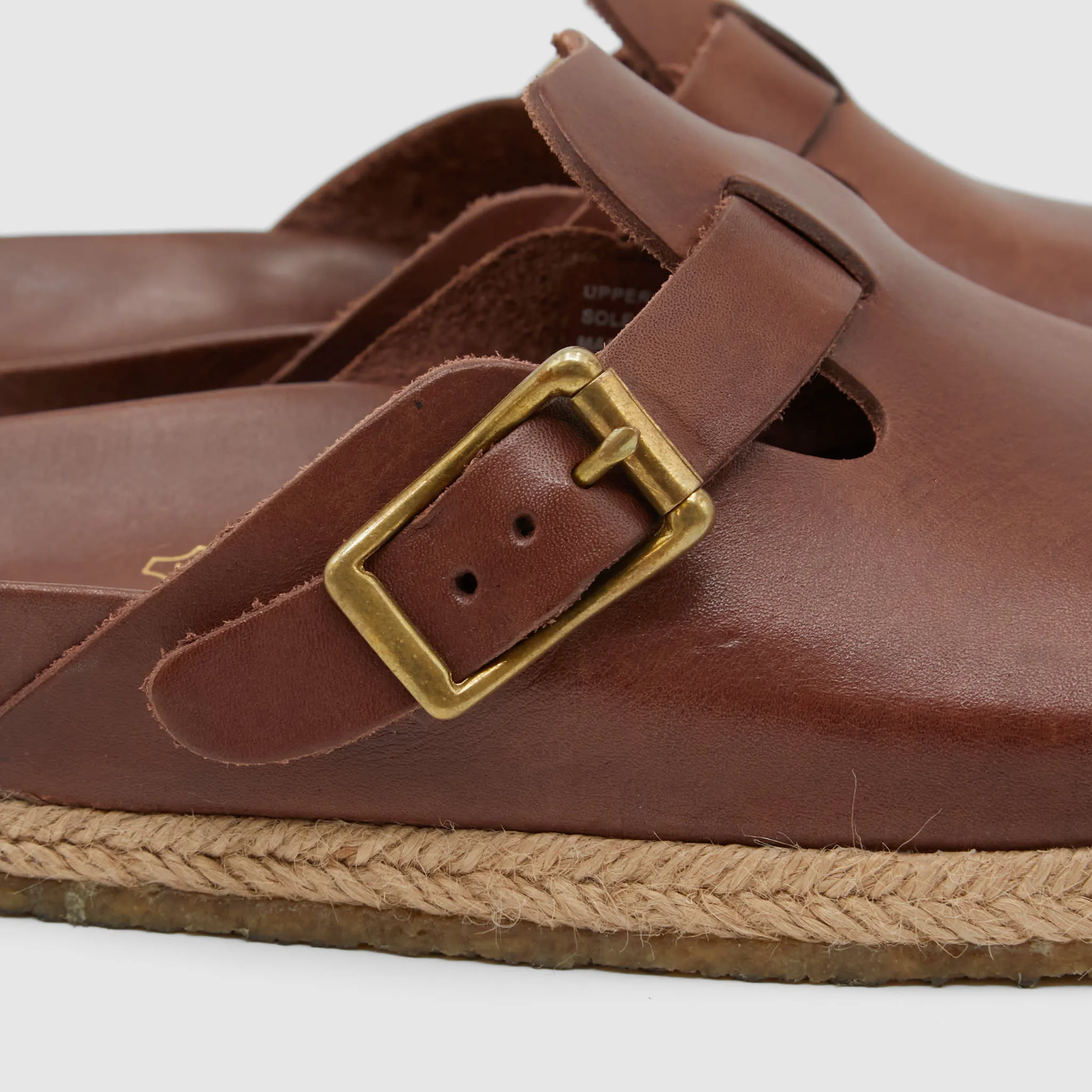 Yuketen Comfort Leather Clogs sold by DeeCee style product image thumbnail 5