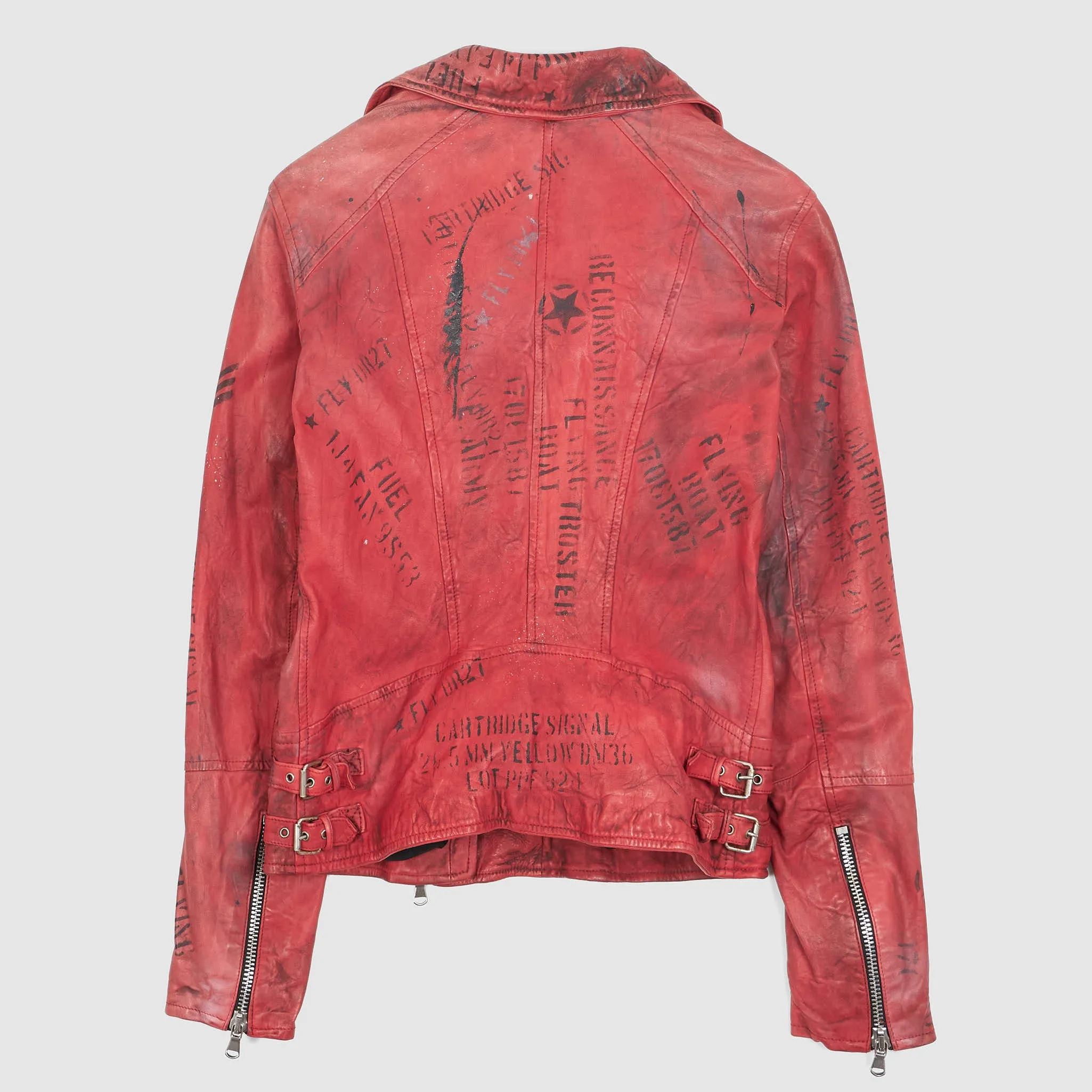 DeeCee style Ladies Soft Leather Perfecto Jacket sold by DeeCee style product image thumbnail 4