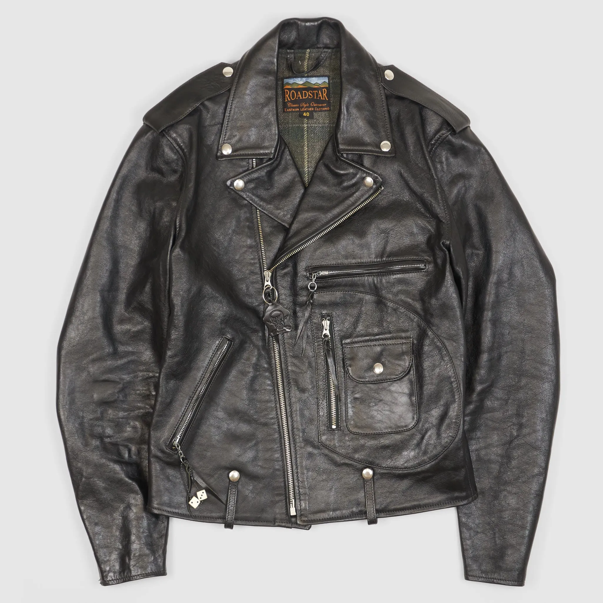 Eastman Roadstar D-Pocket Horse Leather Jacket sold by DeeCee style