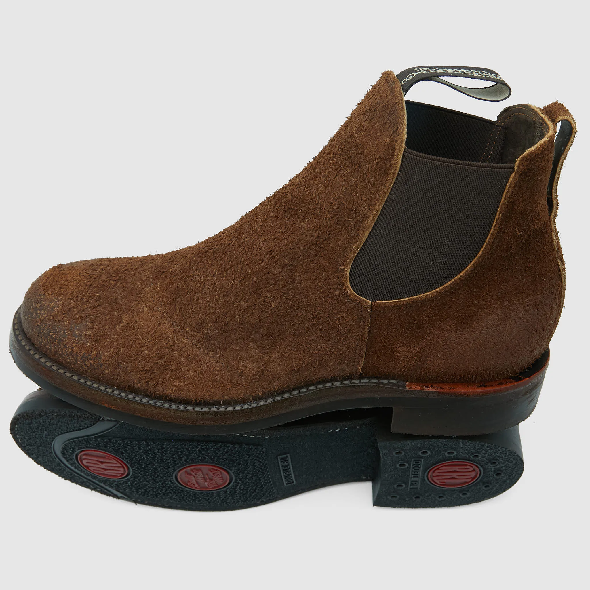 Double RL Congress Roughout Suede Chelsea Boots sold by DeeCee style product image thumbnail 3