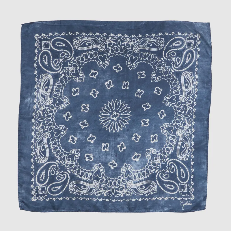 Golden Goose Large Silk Bandana sold by DeeCee style