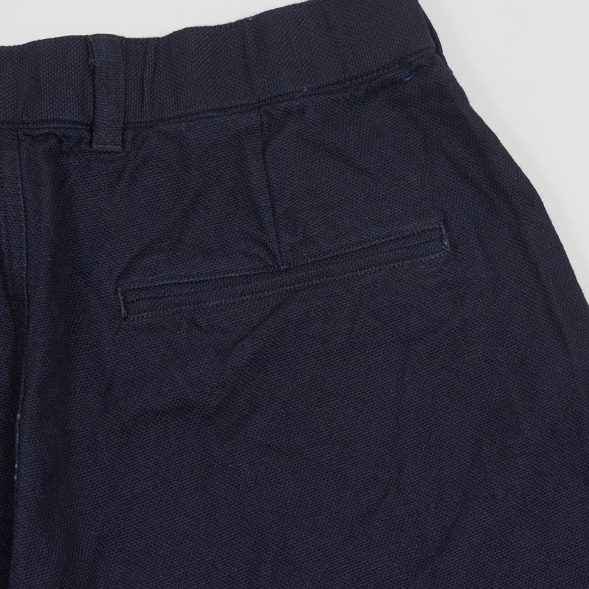 Samurai Jeans Sashiko Indigo Dyed Bermuda Shorts sold by DeeCee style product image thumbnail 3
