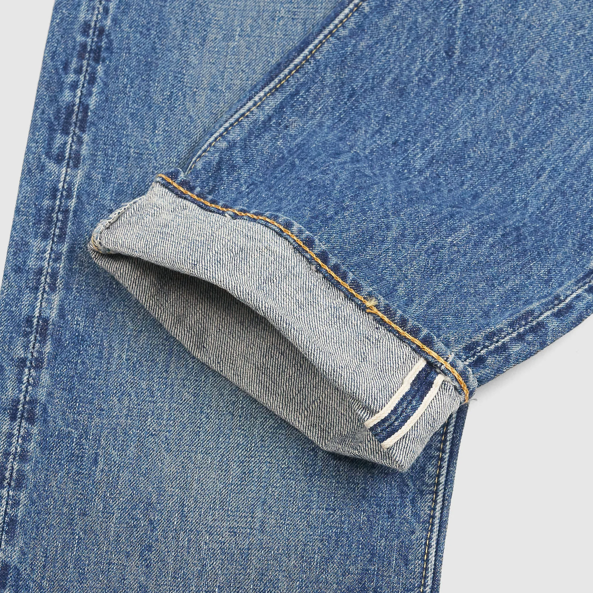 OrSlow 107 Denim 5 Pocket Slim Fit Selvage Jeans sold by DeeCee style product image thumbnail 3