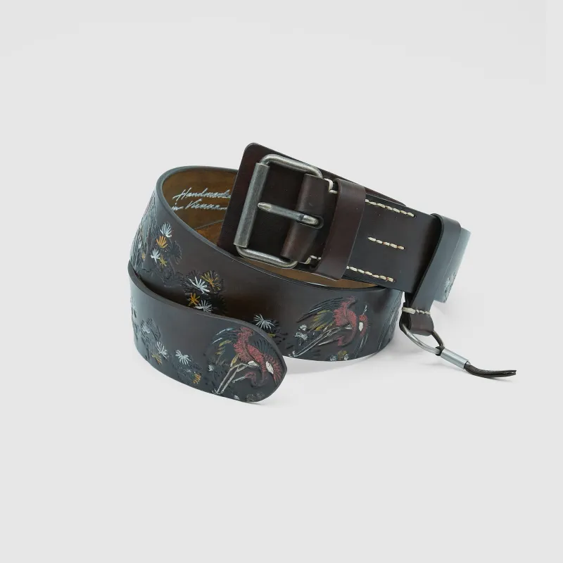 Dukes Handmade Belt Common Crane Obi sold by DeeCee style