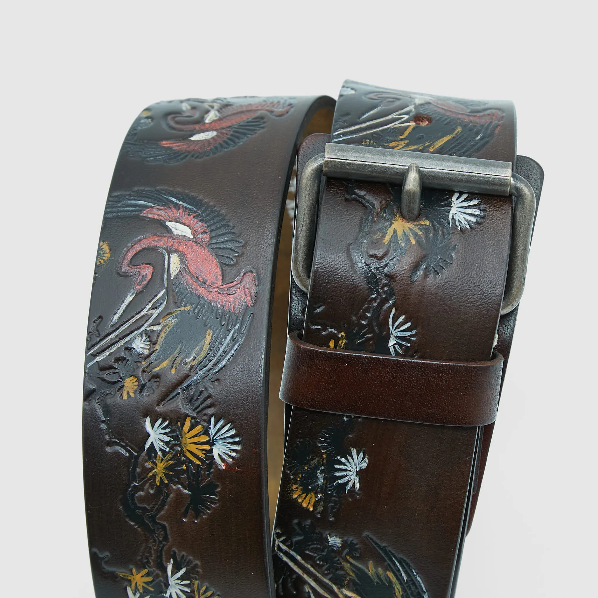 Dukes Handmade Belt Common Crane Obi sold by DeeCee style product image thumbnail 4