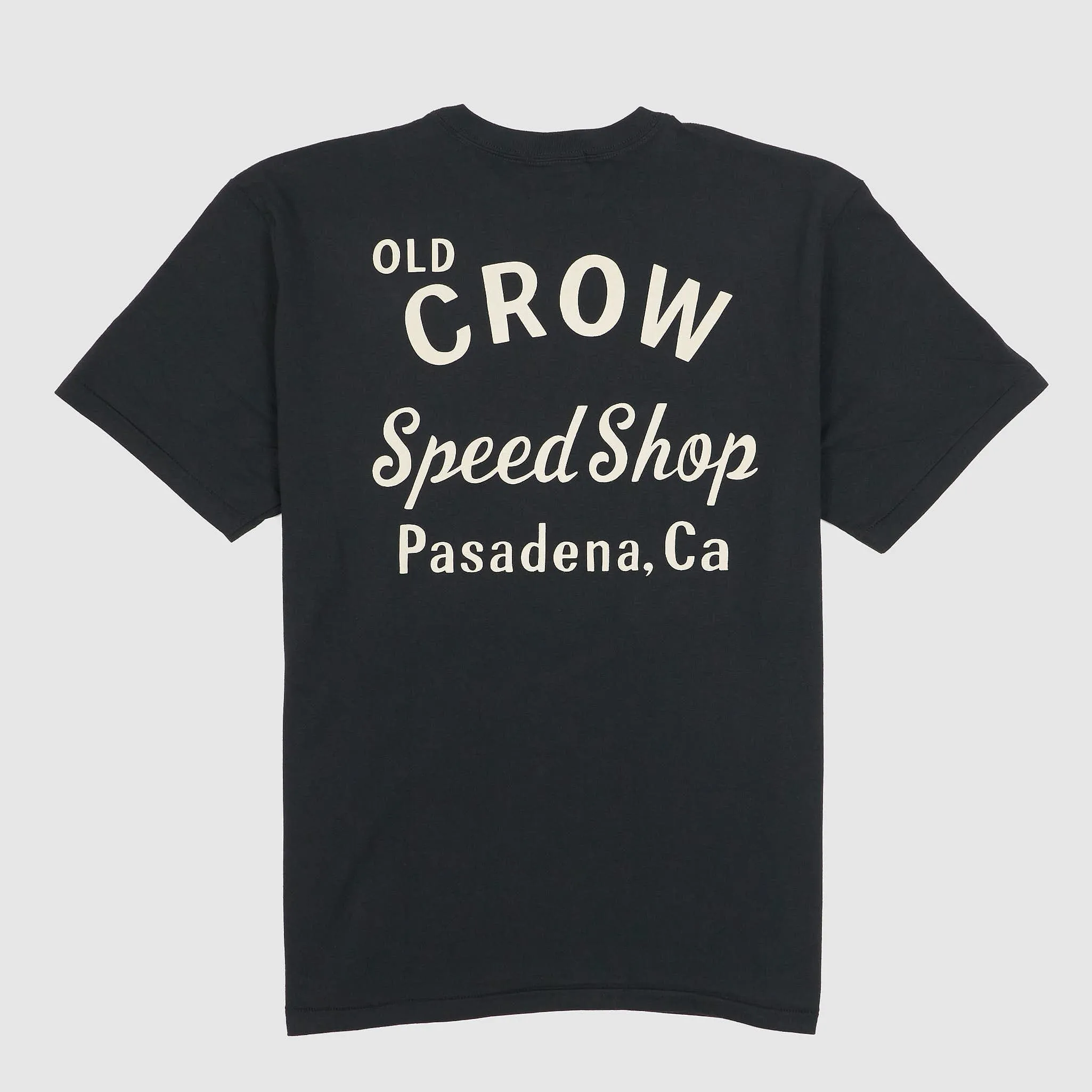 Old Crow Speed Shop by Glad Hand & Co. Go Fast Crew Neck Short Sleeve T-Shirt sold by DeeCee style product image thumbnail 2