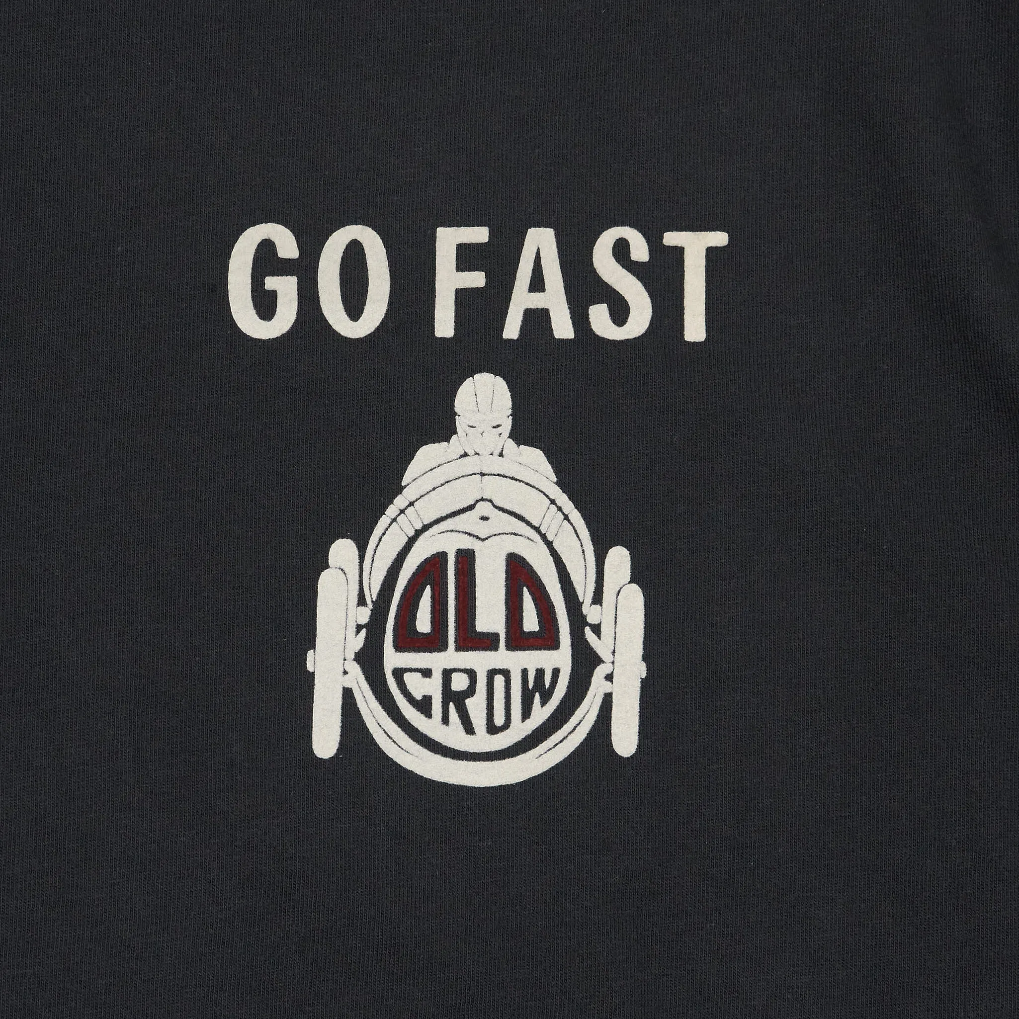 Old Crow Speed Shop by Glad Hand & Co. Go Fast Crew Neck Short Sleeve T-Shirt sold by DeeCee style product image thumbnail 5