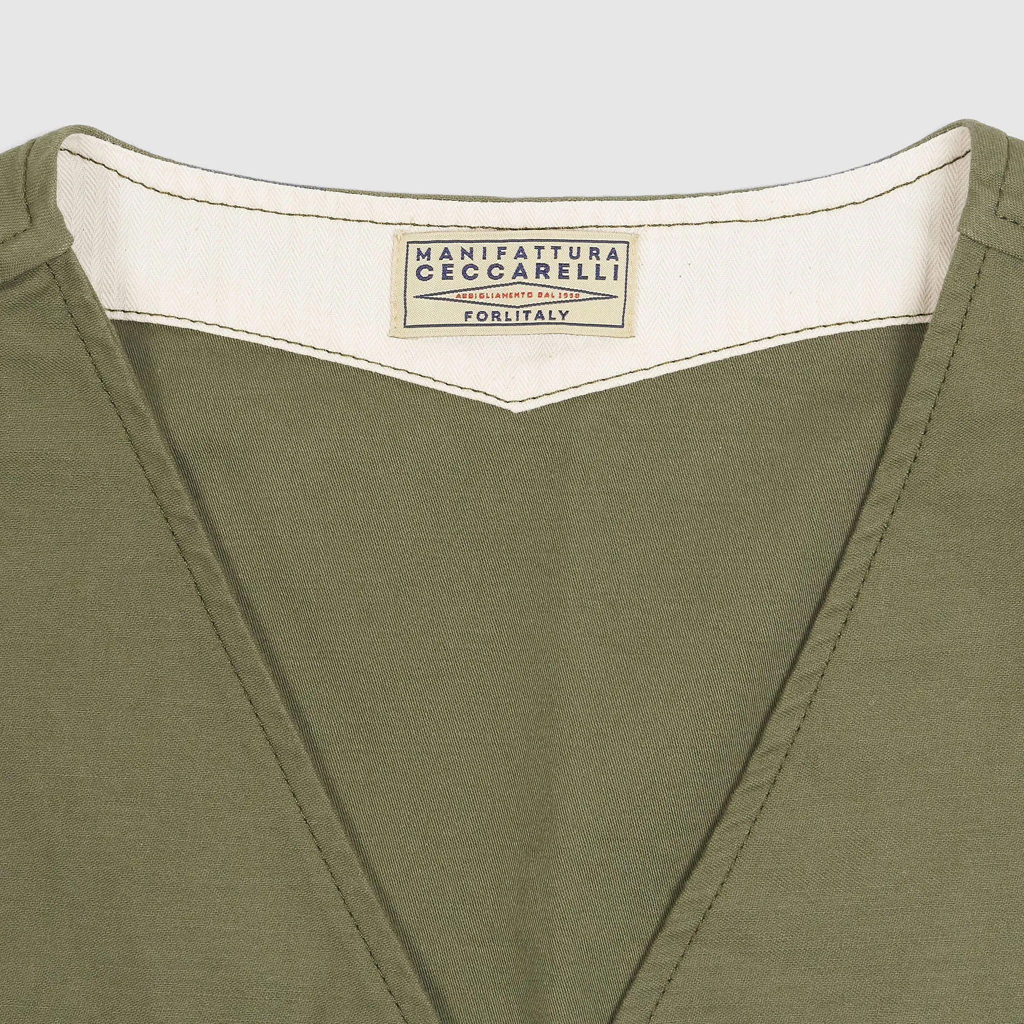 Manifattura Ceccarelli Casual Cotton Vest sold by DeeCee style product image thumbnail 4