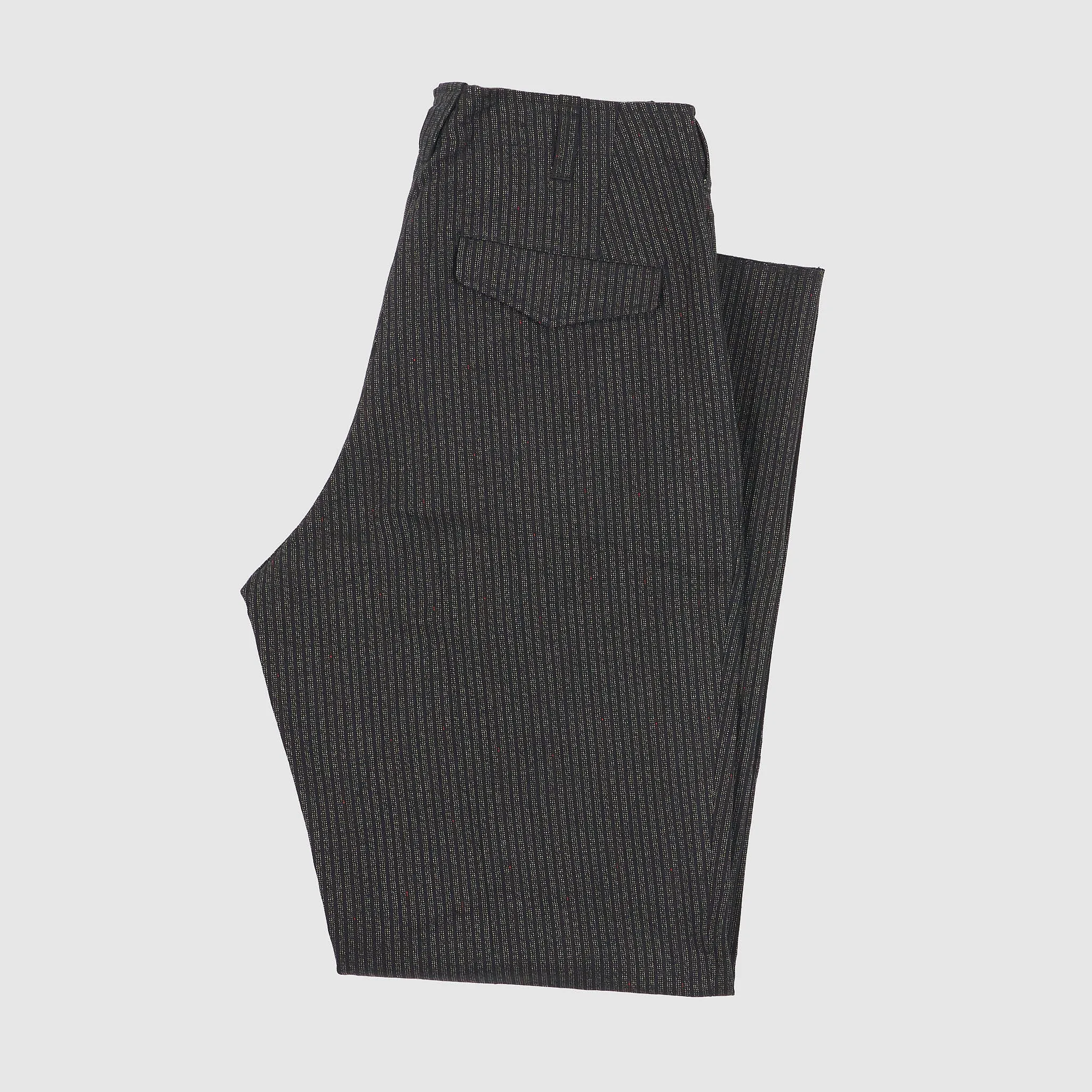 Black Sign 1930's Wide Cut Trousers Black Striped sold by DeeCee style product image thumbnail 3
