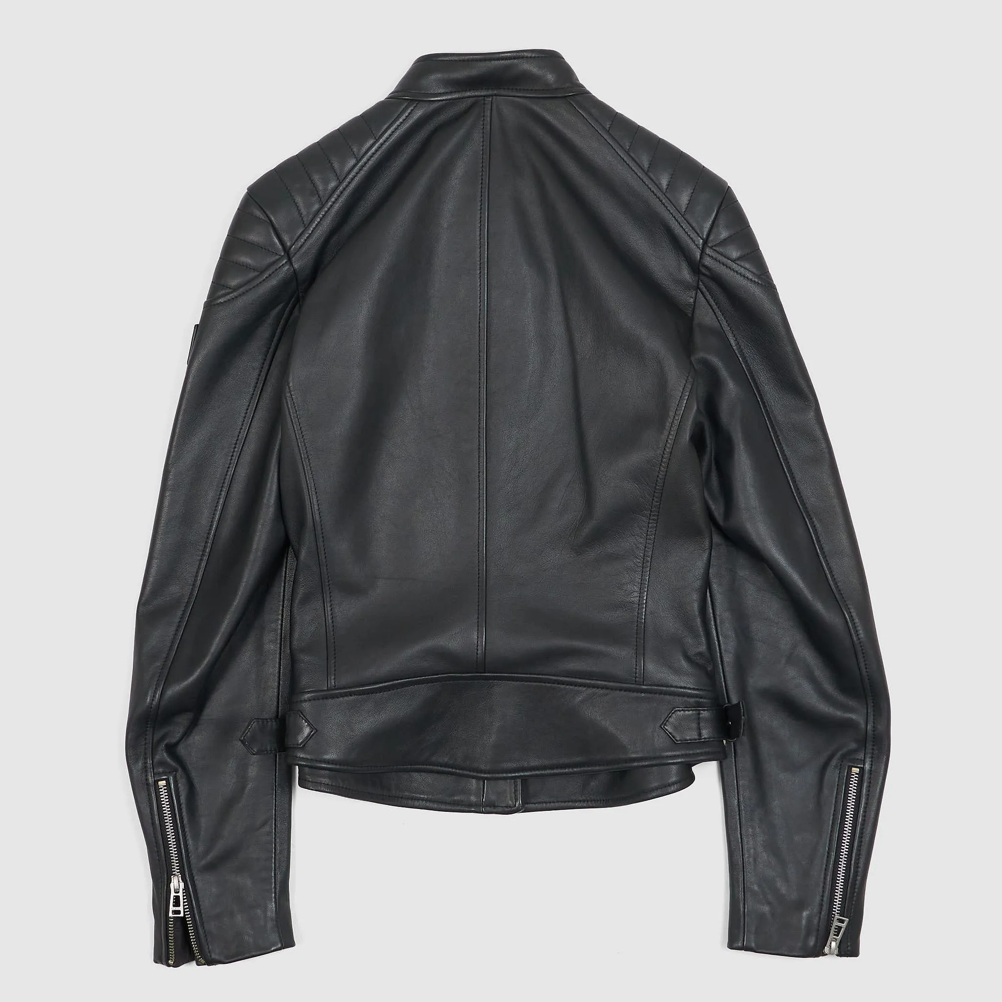 Belstaff Ladies Mollison Cafe Racer Leather Jacket sold by DeeCee style product image thumbnail 2
