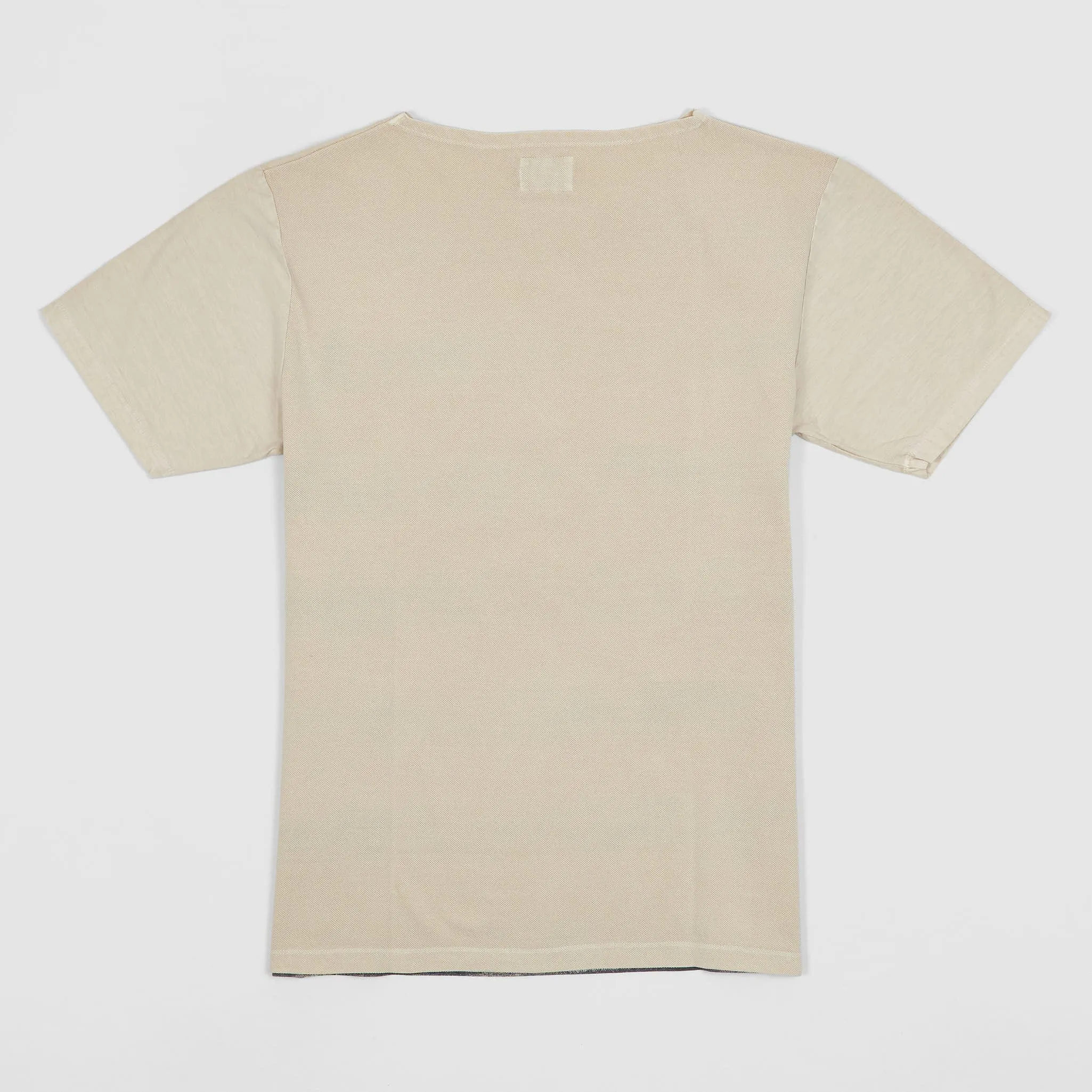 KRM Short Sleeve Smoke Border Boat Tee Neck T-Shirt sold by DeeCee style product image thumbnail 2