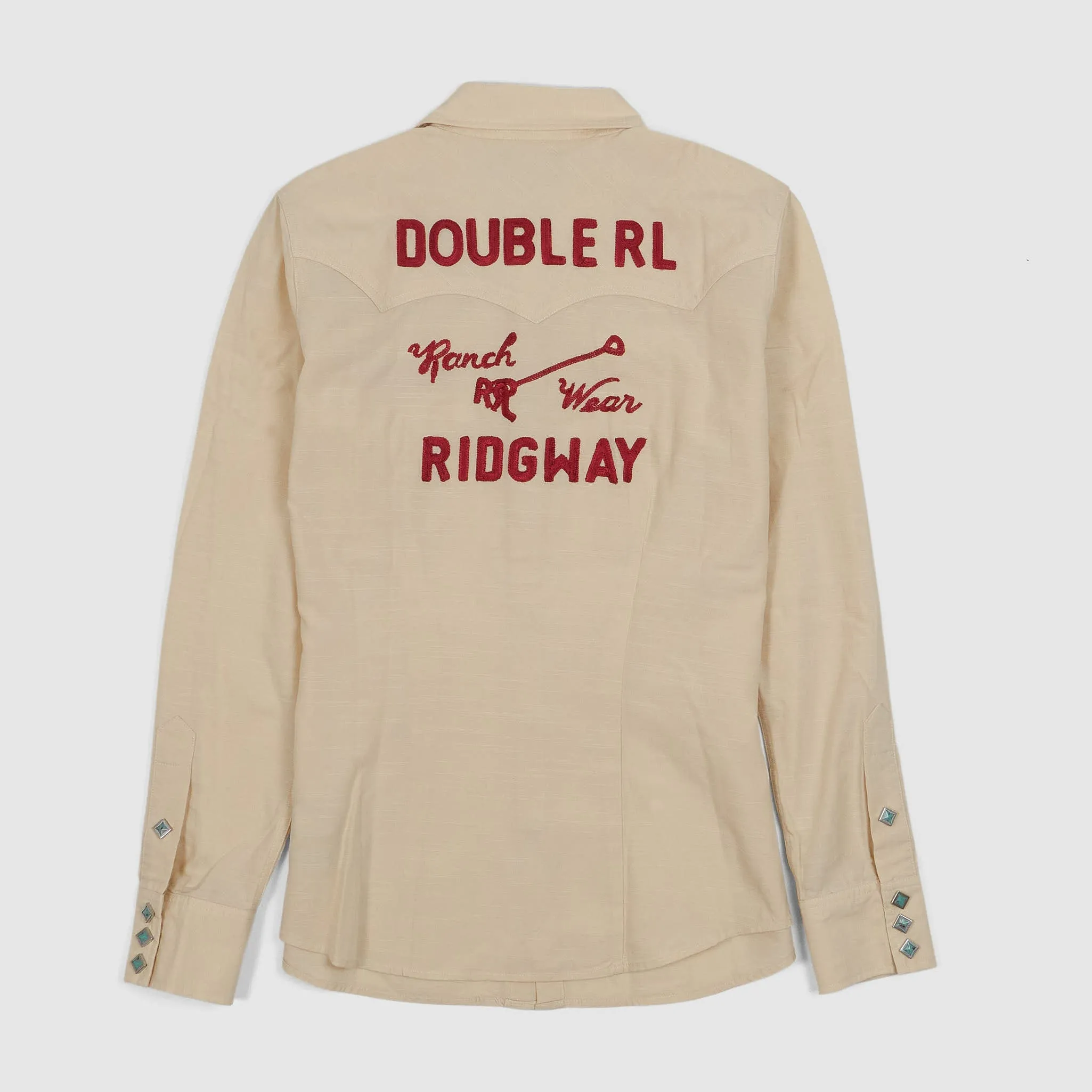 Double RL Ladies Embroidered Long Sleeve Western Shirt sold by DeeCee style product image thumbnail 2