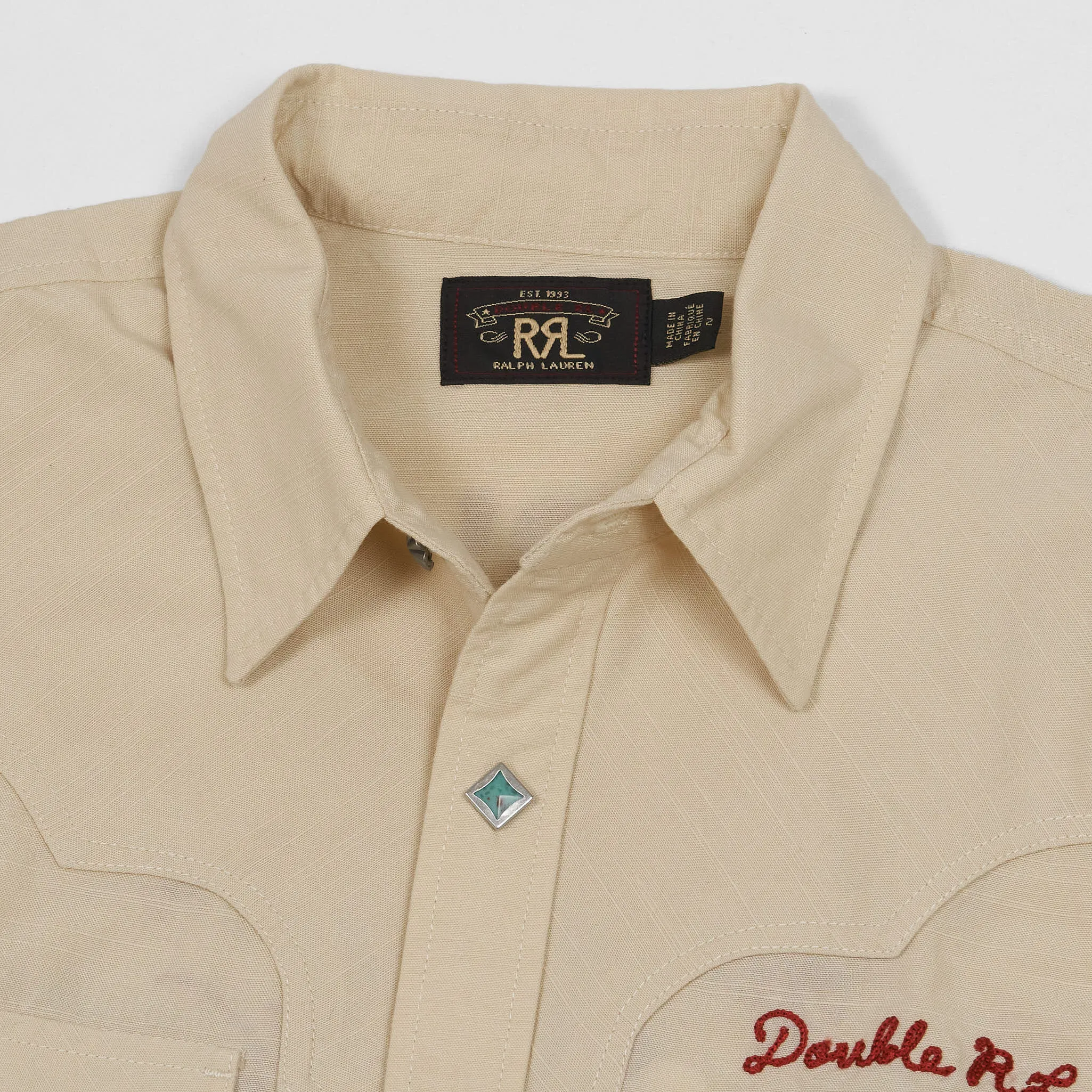 Double RL Ladies Embroidered Long Sleeve Western Shirt sold by DeeCee style product image thumbnail 3