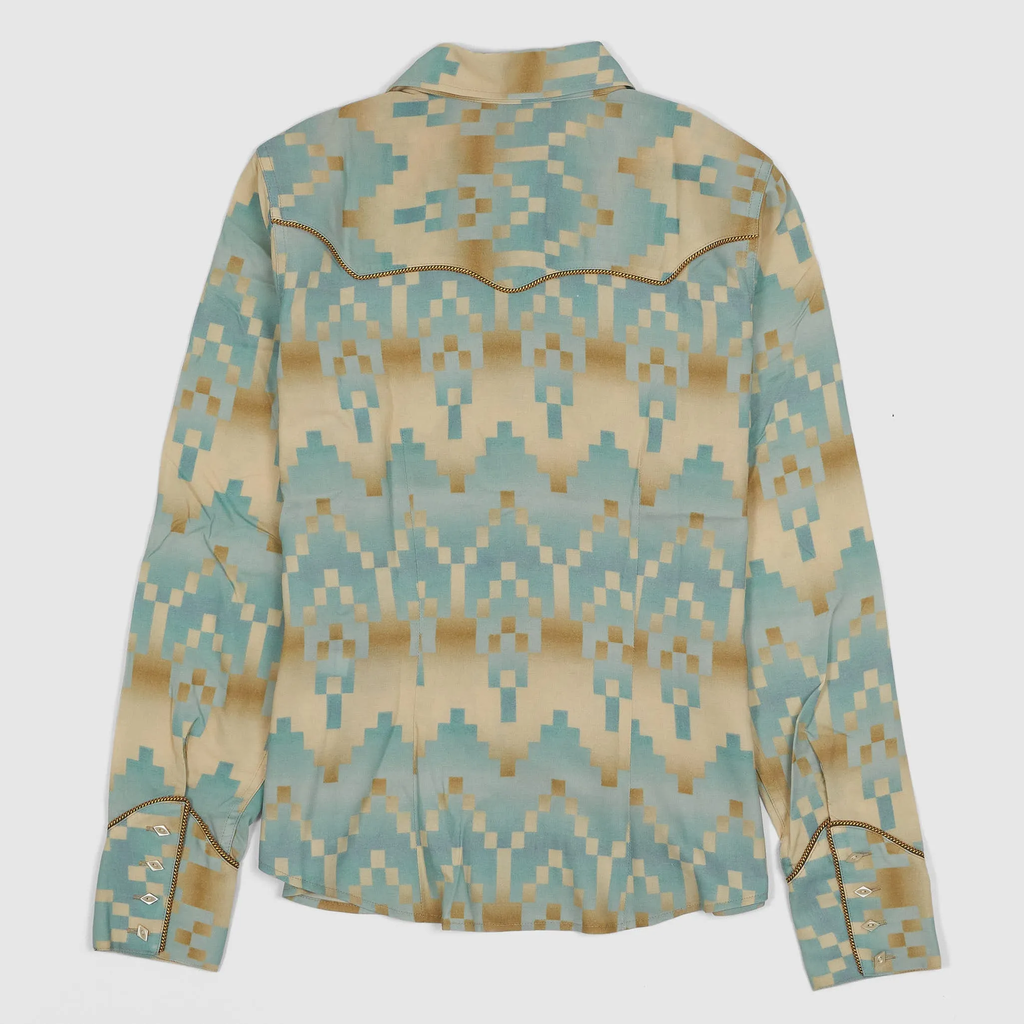 Double RL Ladies Long Sleeve Printed Western Shirt sold by DeeCee style product image thumbnail 2