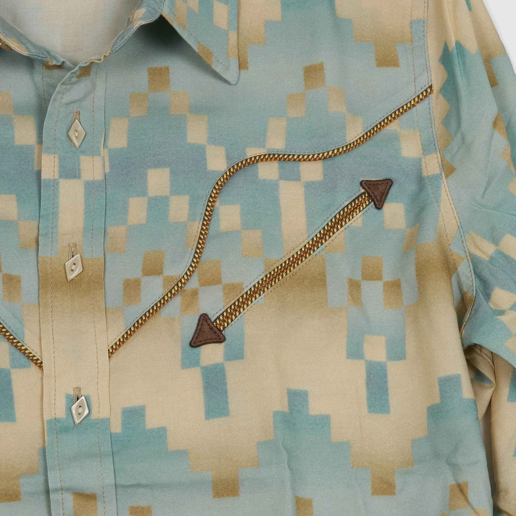 Double RL Ladies Long Sleeve Printed Western Shirt sold by DeeCee style product image thumbnail 5