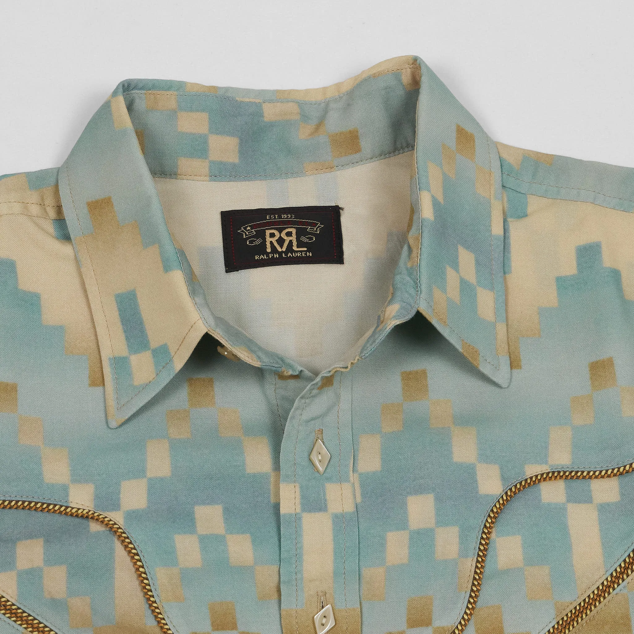 Double RL Ladies Long Sleeve Printed Western Shirt sold by DeeCee style product image thumbnail 3