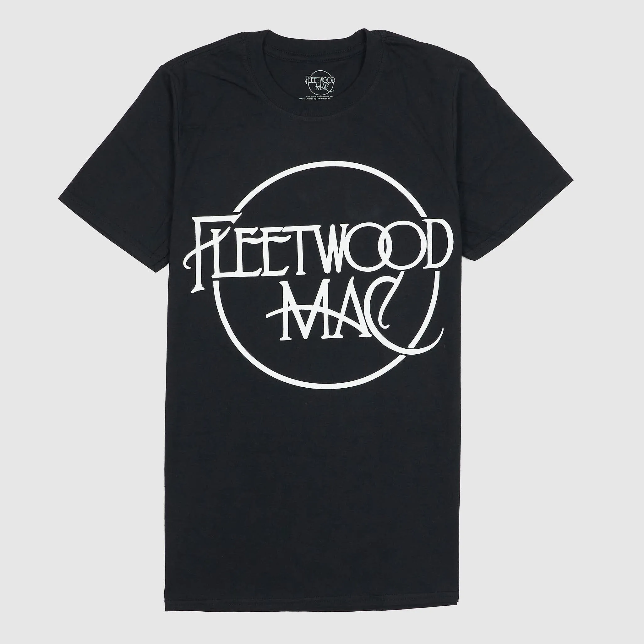 Fleetwood Mac Classic Crew Neck Rock T-Shirt sold by DeeCee style
