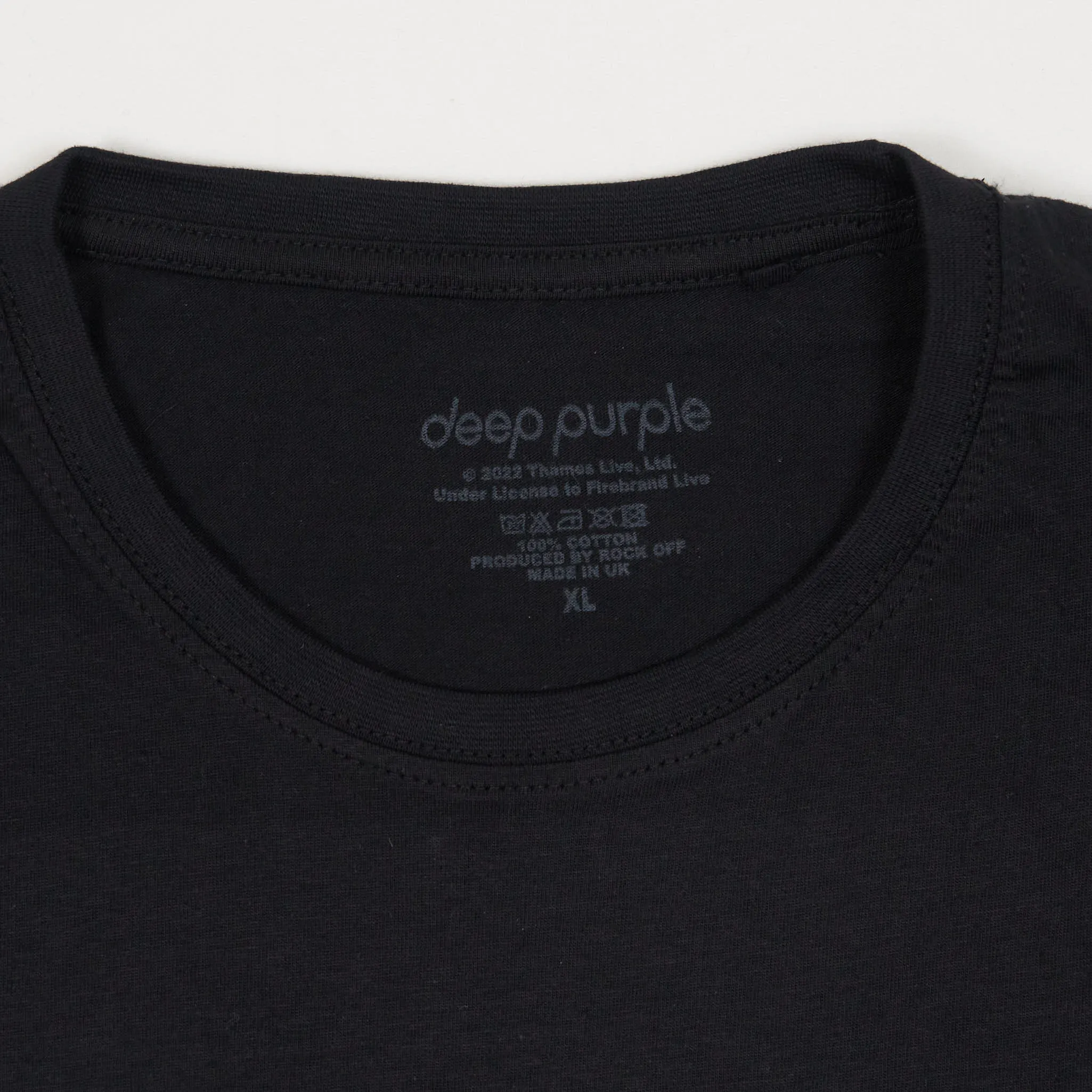 Deep Purple Speed King Rock Crew Neck T-Shirt sold by DeeCee style product image thumbnail 3