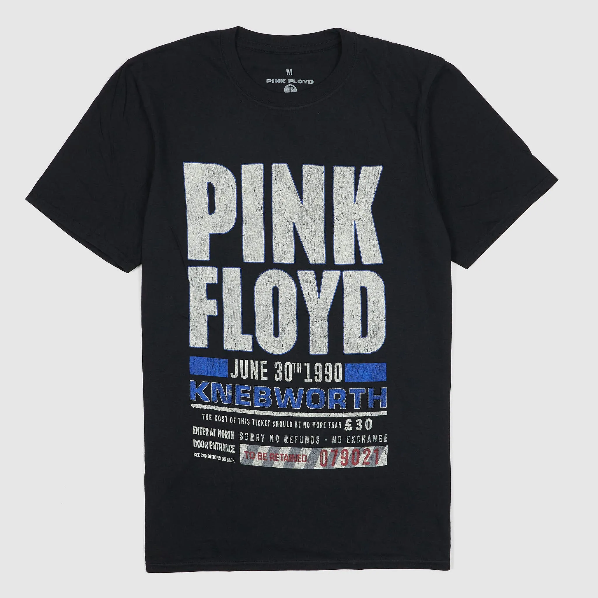 Pink Floyd Knebworth 1990 Crew Neck Rock T-Shirt sold by DeeCee style