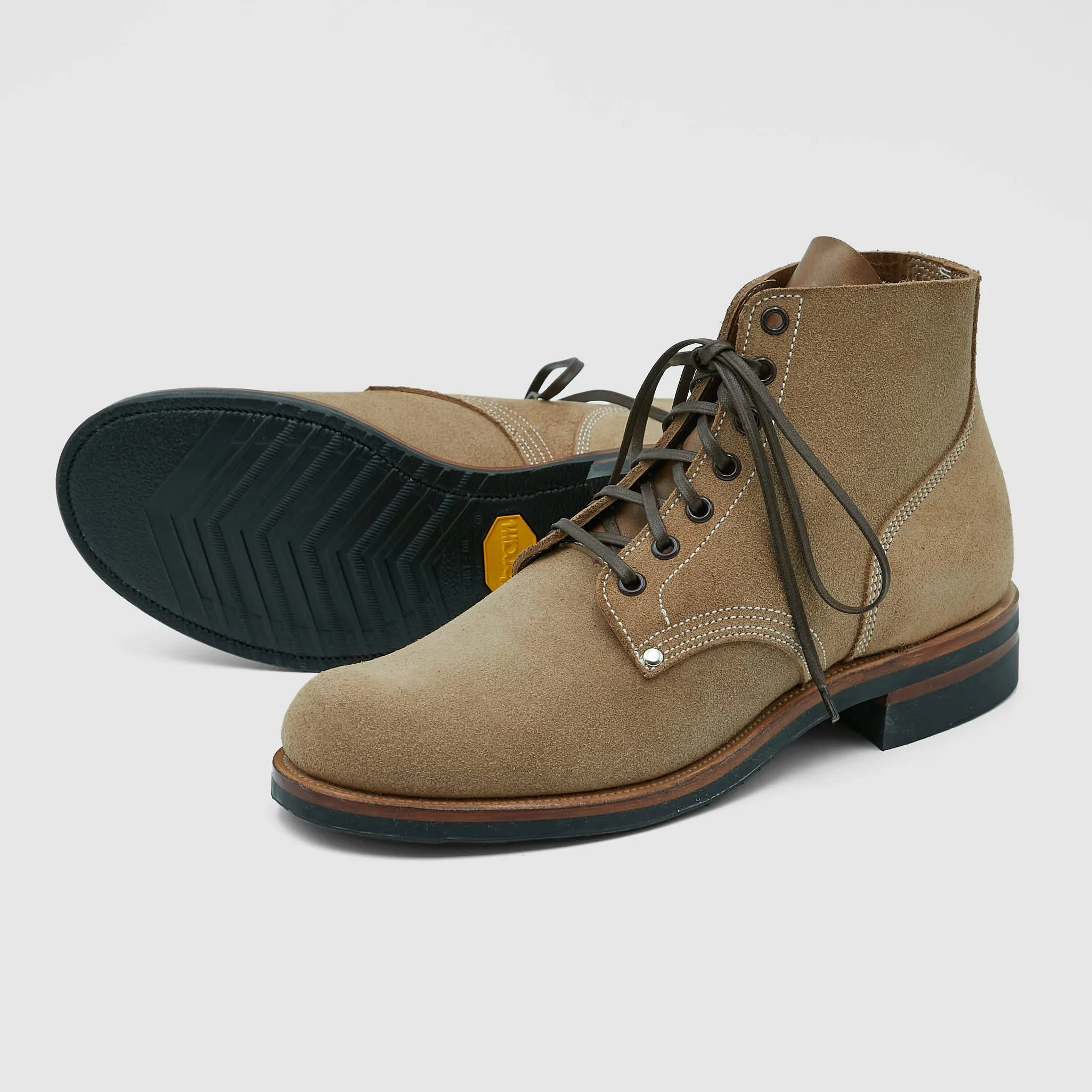Viberg Boondocker Marine Field Roughout Suede Boot sold by DeeCee style