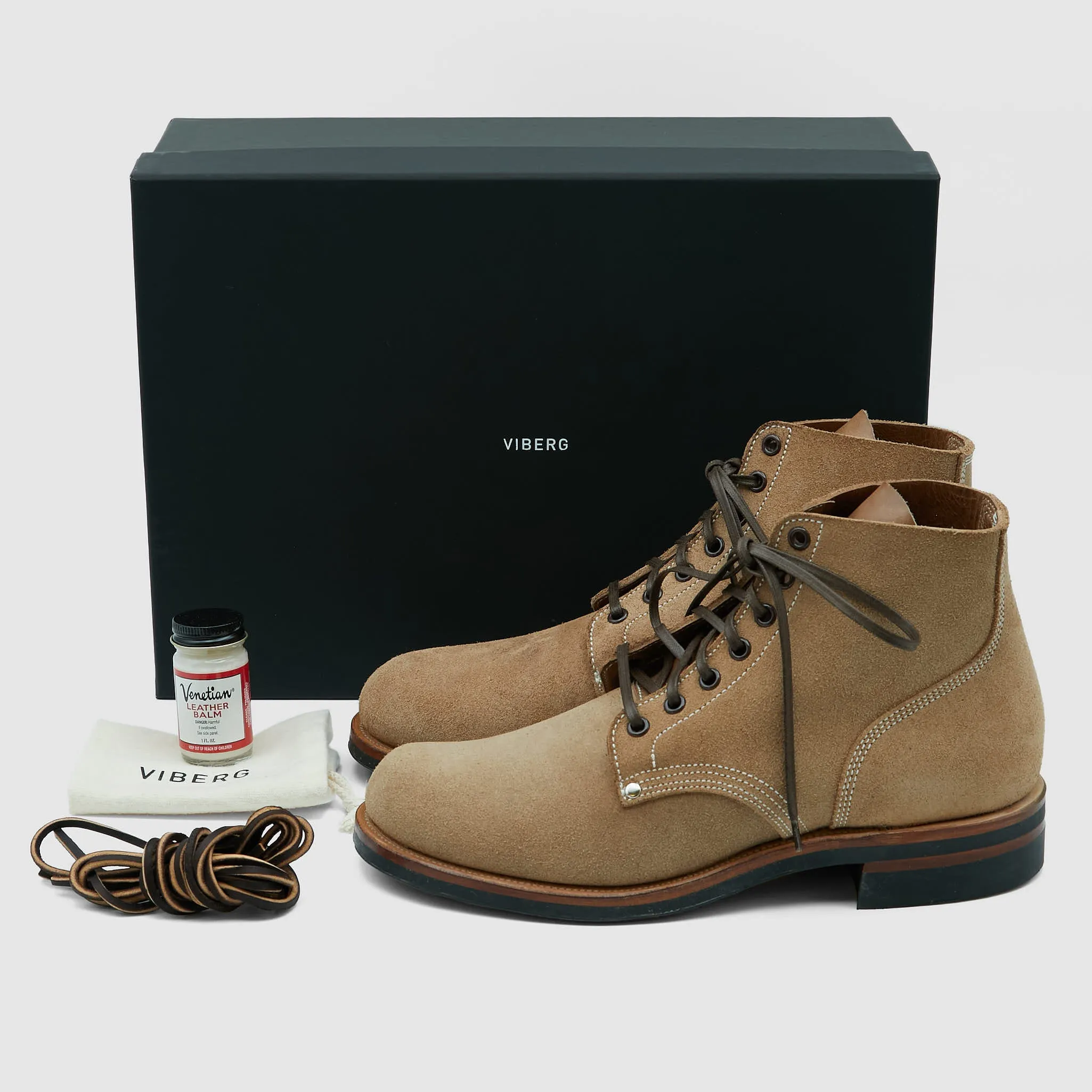 Viberg Boondocker Marine Field Roughout Suede Boot sold by DeeCee style product image thumbnail 2