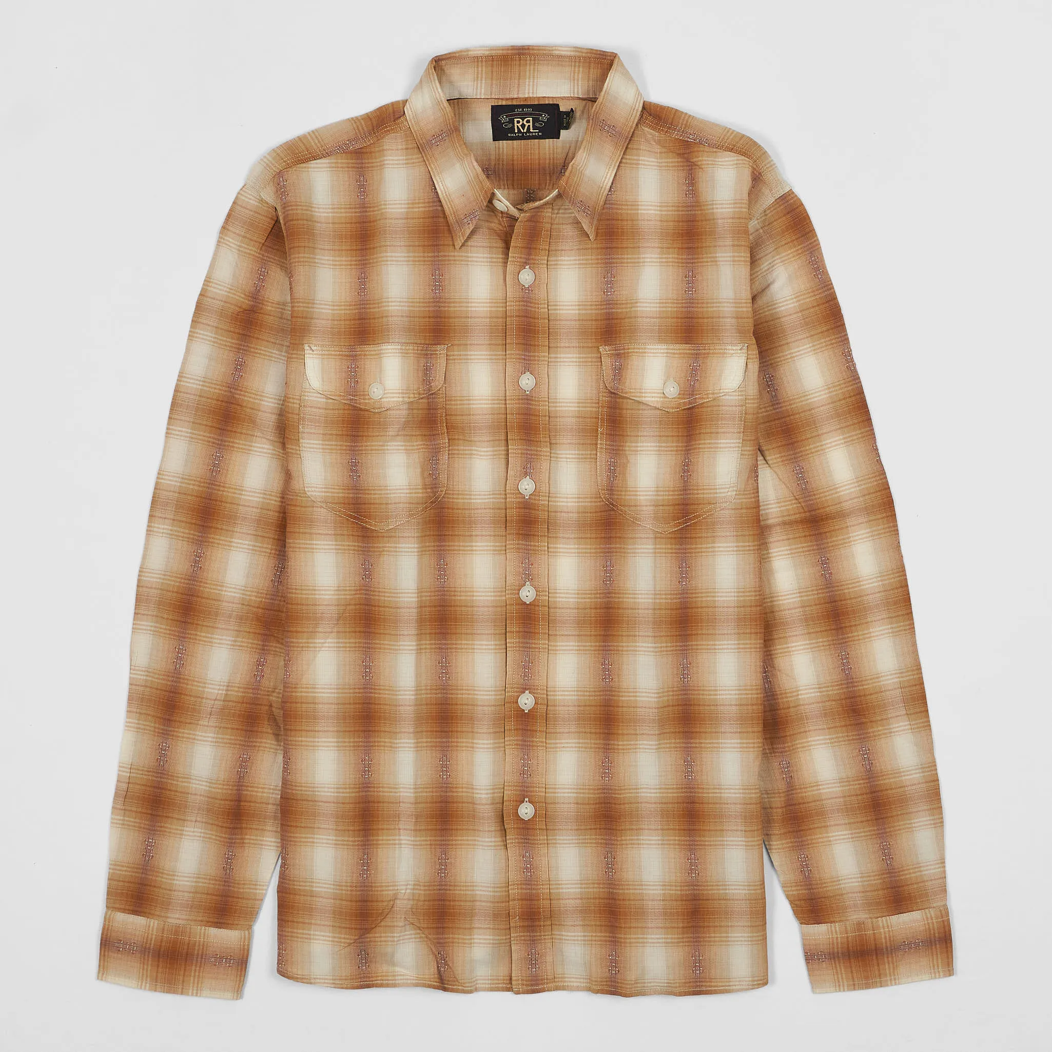 Double RL Checked Workshirt sold by DeeCee style