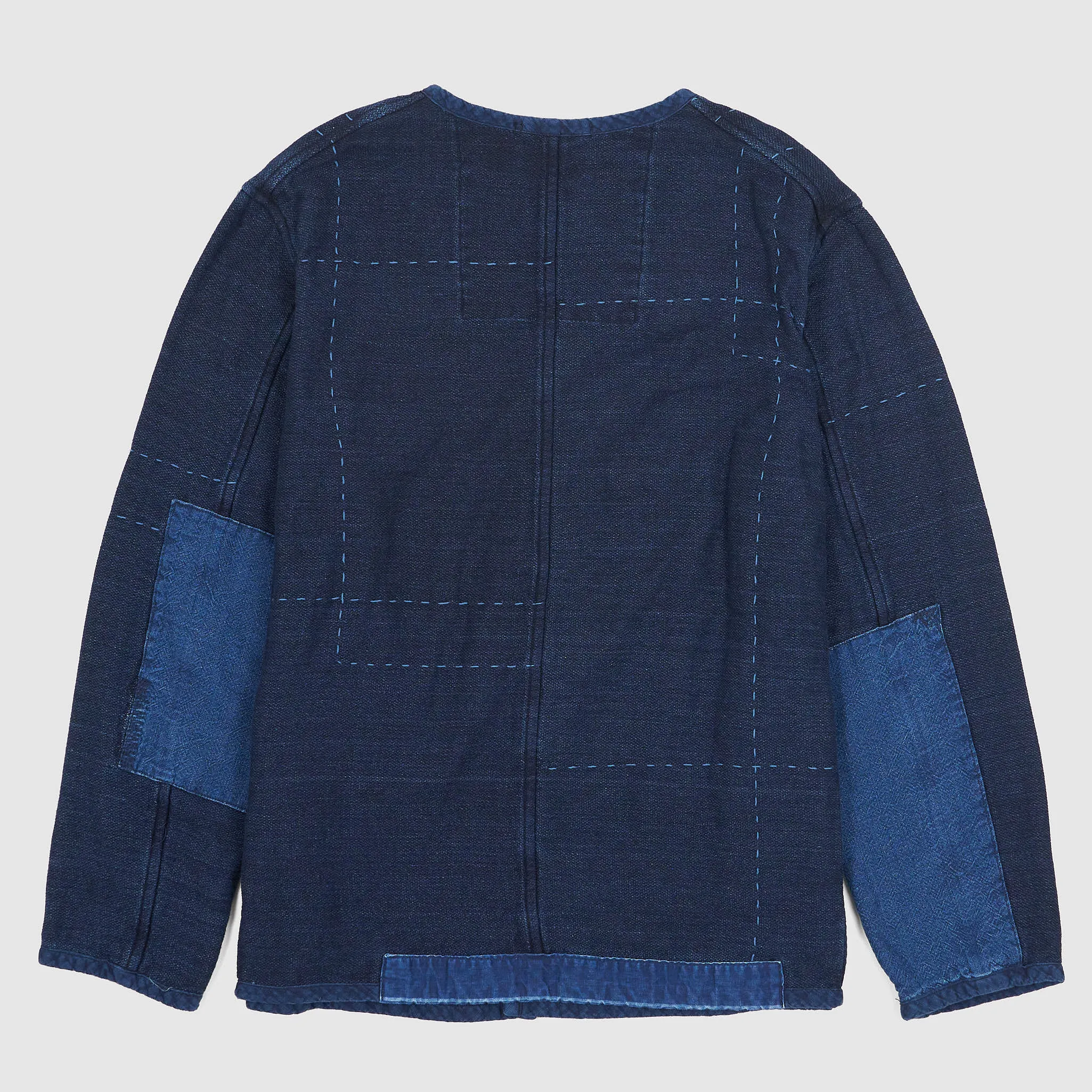 Blue Blue Japan Light Indigo Double Face Patchwork Sashiko Coverall sold by DeeCee style product image thumbnail 3