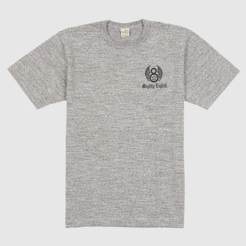 Buzz Rickson's Air Force Crew Neck Mighty 8 T-Shirt sold by DeeCee style