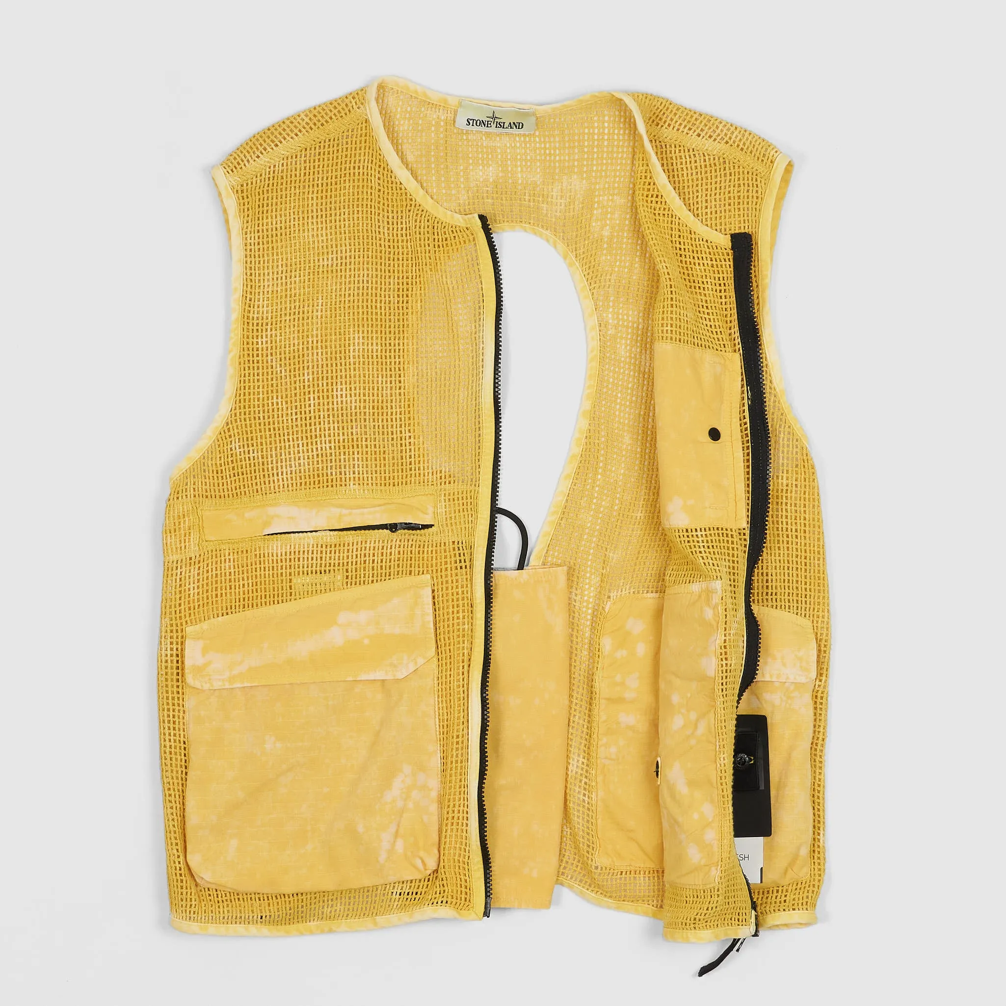 Stone Island Ripstop Cotton Mesh Vest sold by DeeCee style product image thumbnail 2