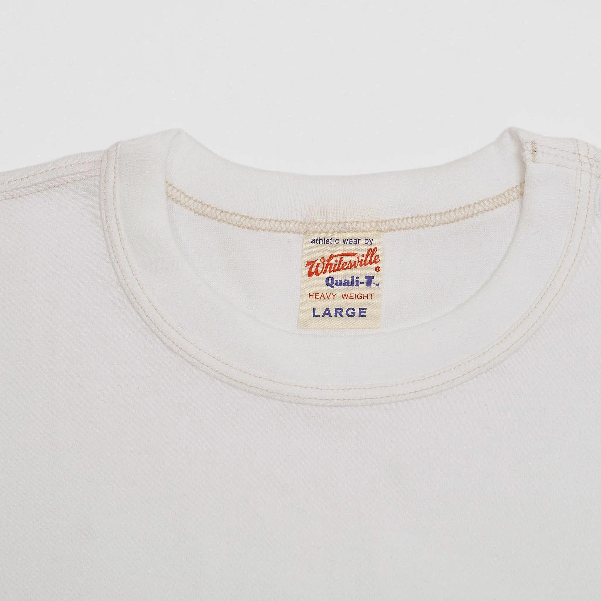 Whitesville Quali-T Double Pack Basic Crew Neck T-Shirts sold by DeeCee style product image thumbnail 4