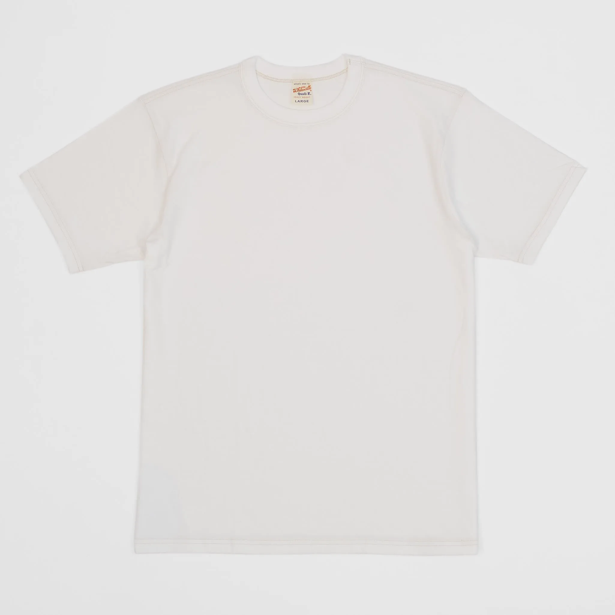 Whitesville Quali-T Double Pack Basic Crew Neck T-Shirts sold by DeeCee style product image thumbnail 3
