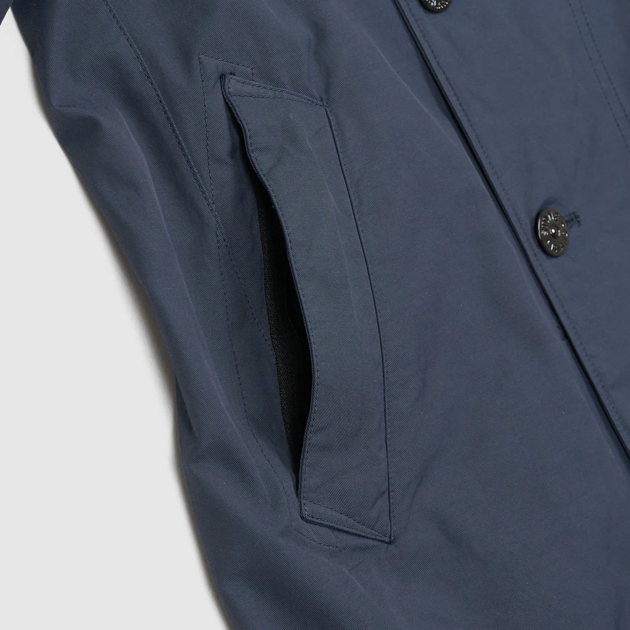Stone Island Nylon Cotton Batavia Short Trench Coat sold by DeeCee style product image thumbnail 5