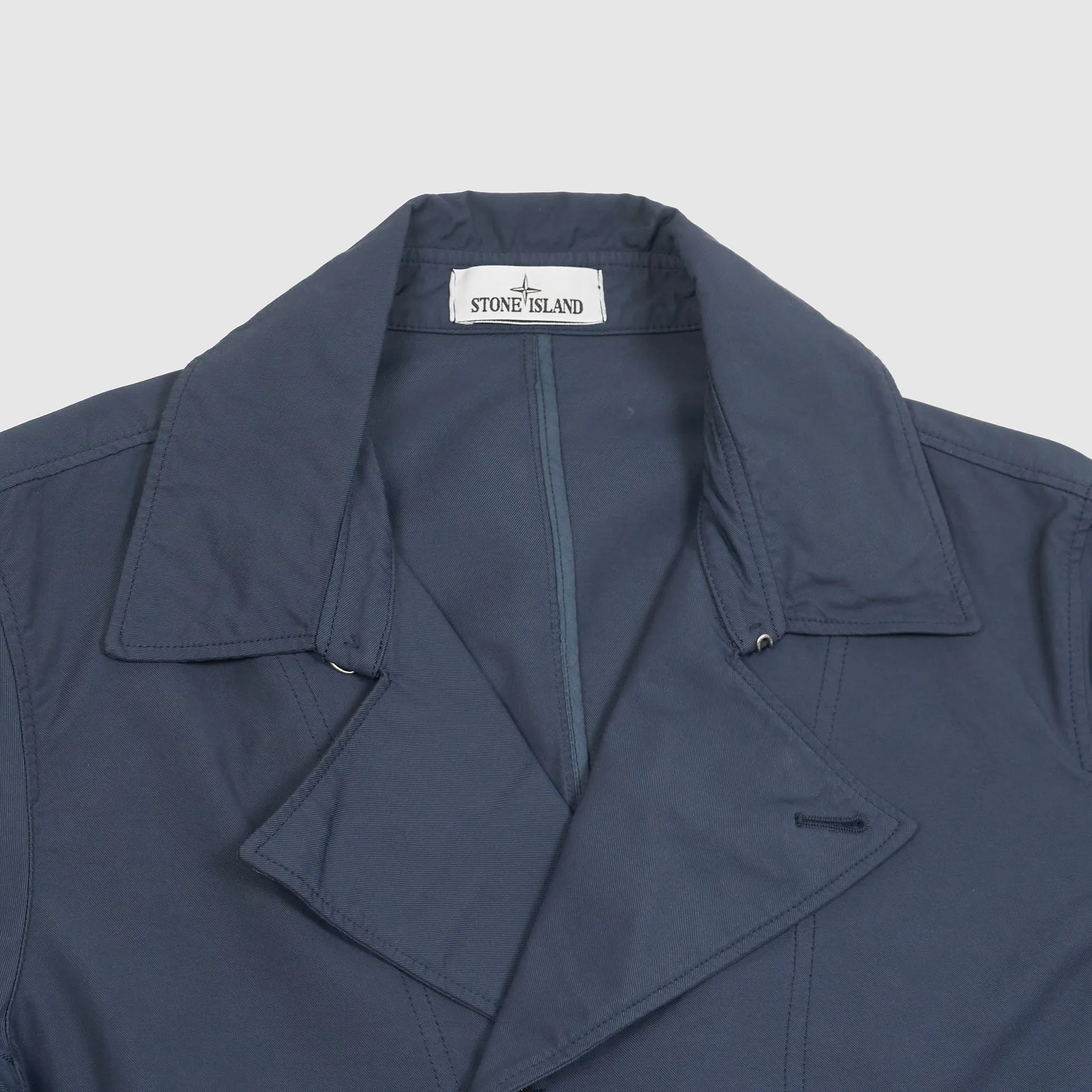 Stone Island Nylon Cotton Batavia Short Trench Coat sold by DeeCee style product image thumbnail 4