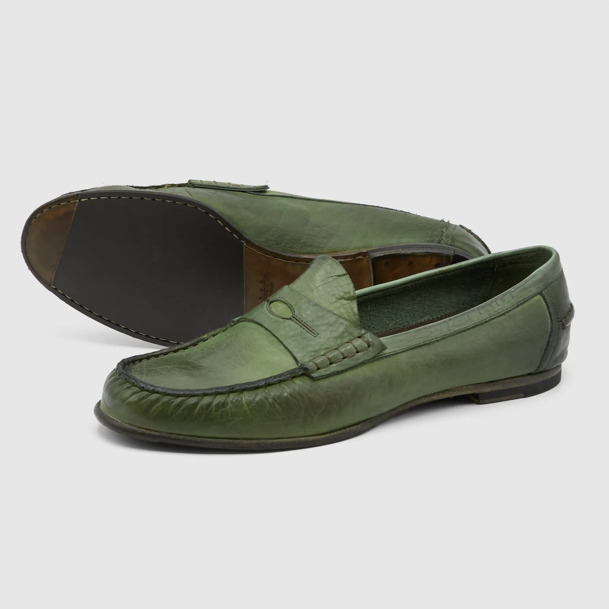 Silvano Sassetti Krast Washed Moccassins sold by DeeCee style product image thumbnail 4