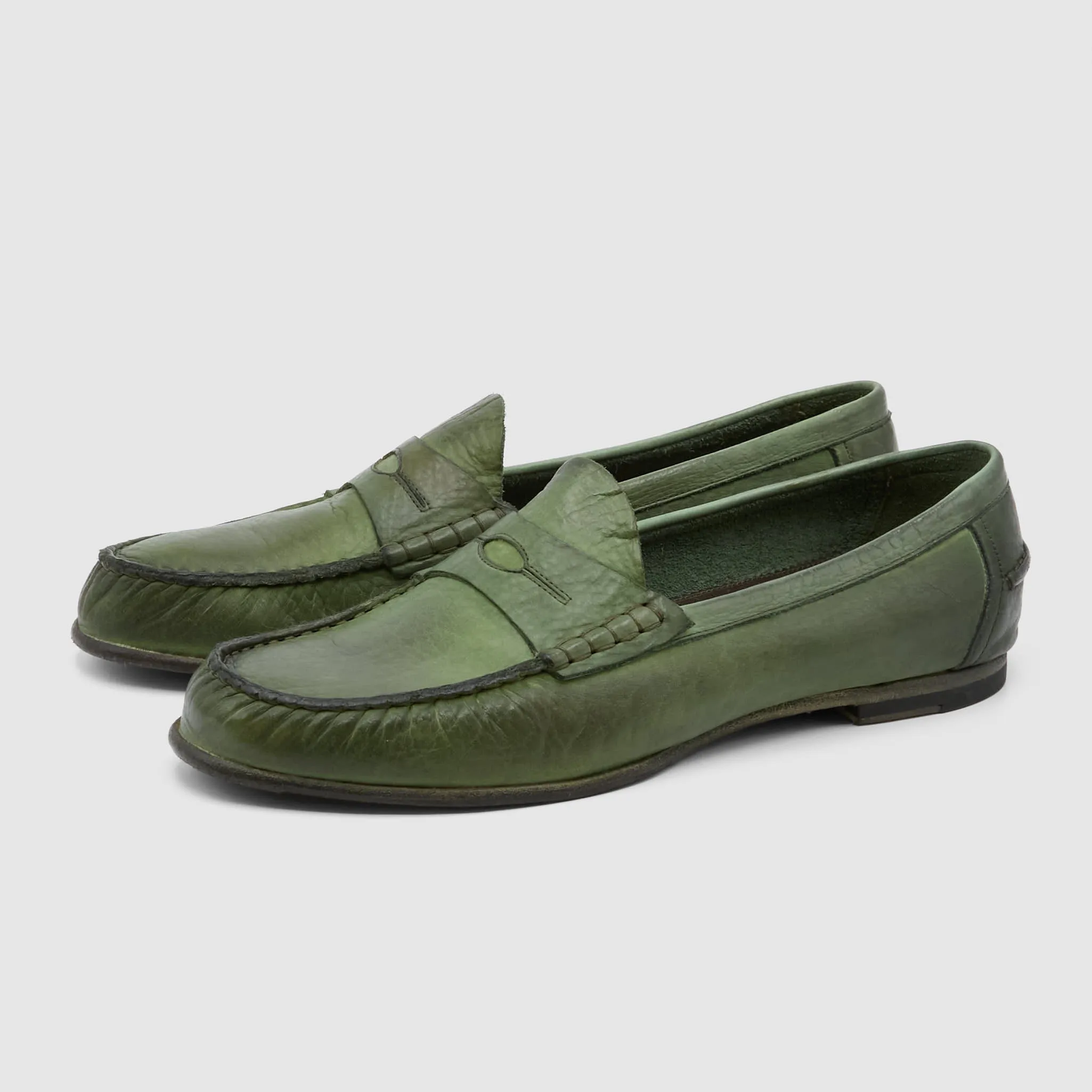 Silvano Sassetti Krast Washed Moccassins sold by DeeCee style product image thumbnail 5