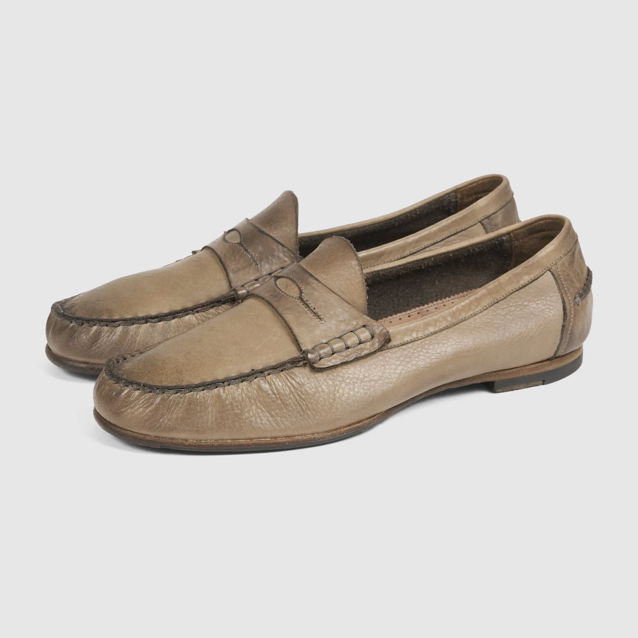 Silvano Sassetti Krast Washed Moccassins sold by DeeCee style product image thumbnail 3