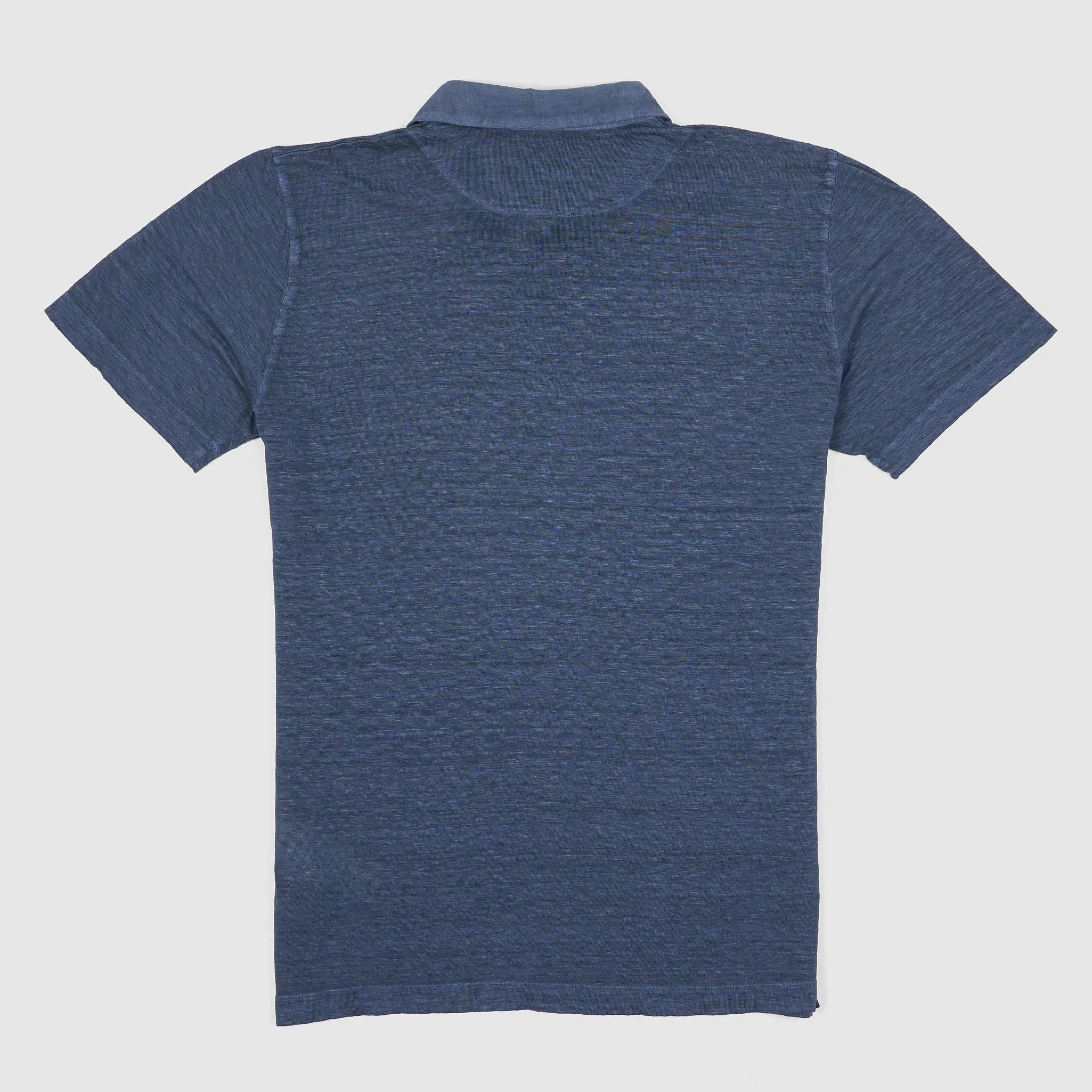 120% Lino Men Linen Polo Shirt sold by DeeCee style product image thumbnail 3