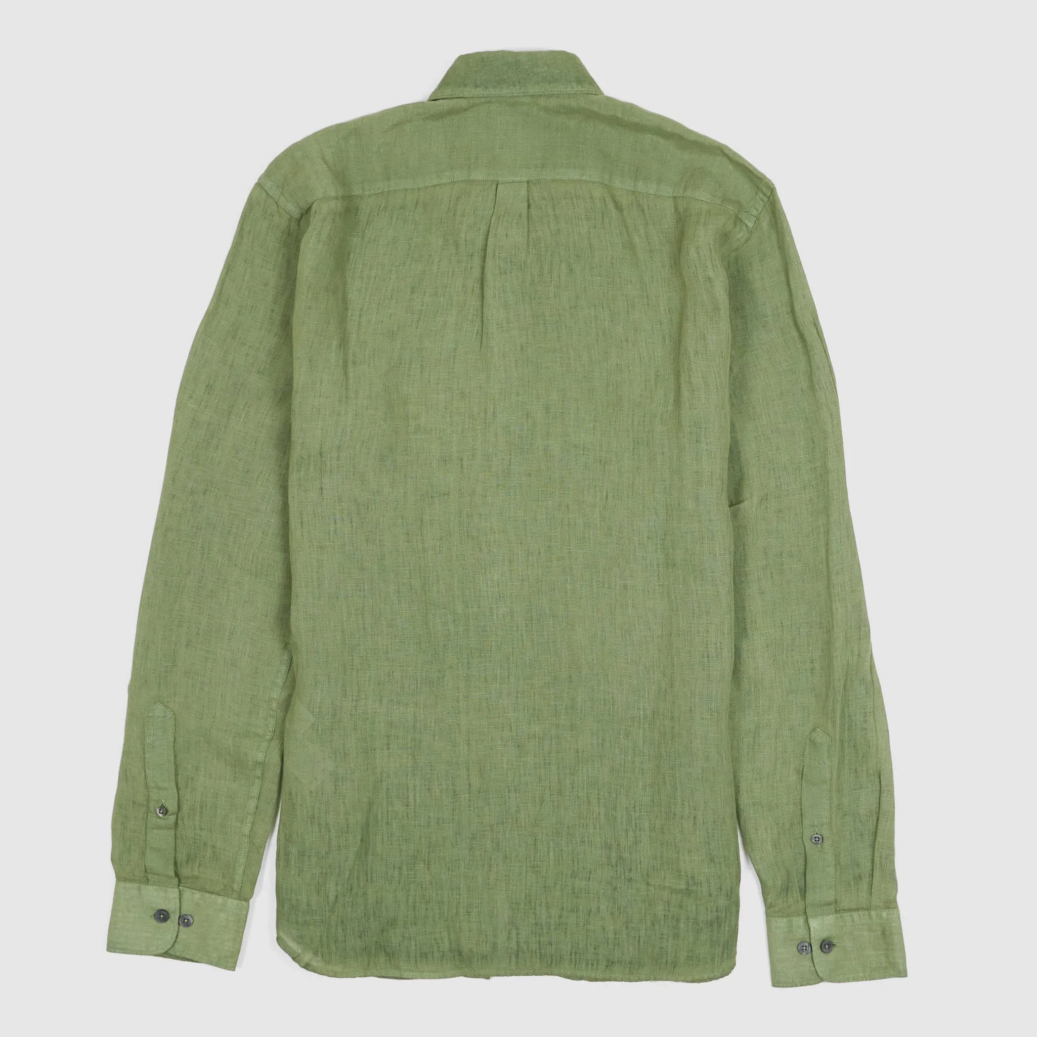 120% Lino Men Long Sleeve Linen Shirt sold by DeeCee style product image thumbnail 2