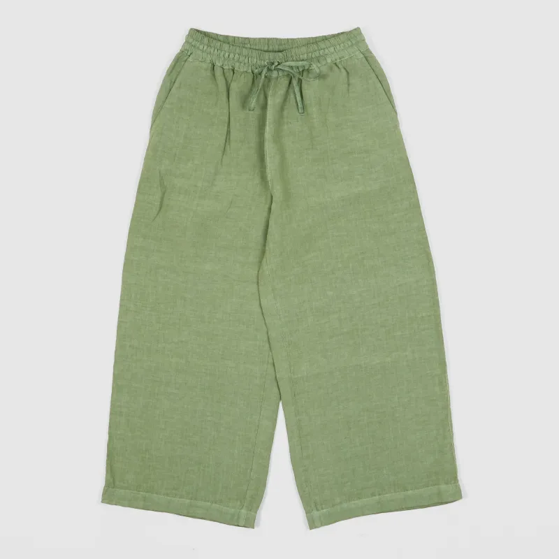 120% Lino Ladies Wide Cut Linen Easy  Pants sold by DeeCee style