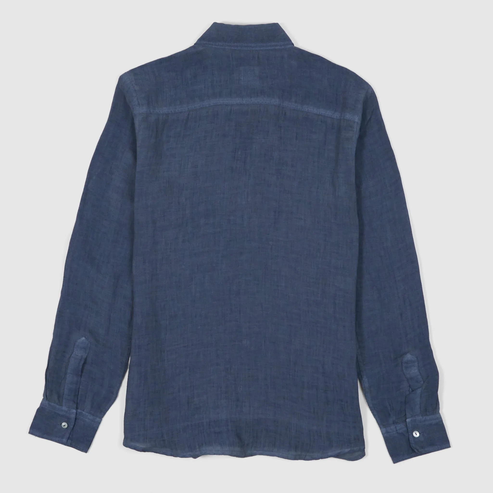 120% Lino Ladies Long Sleeve Classic Linen Shirt sold by DeeCee style product image thumbnail 2