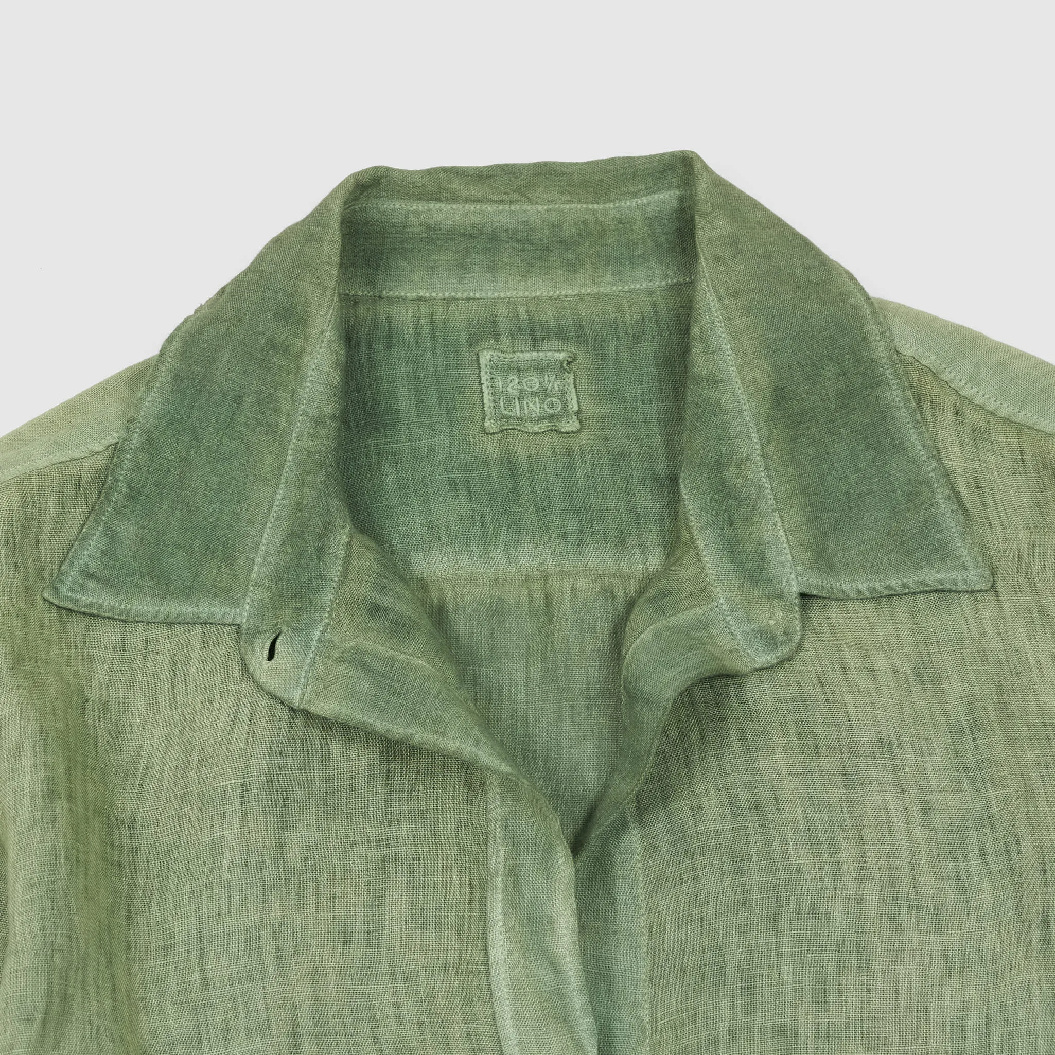 120% Lino Ladies Long Sleeve Classic Linen Shirt sold by DeeCee style product image thumbnail 5