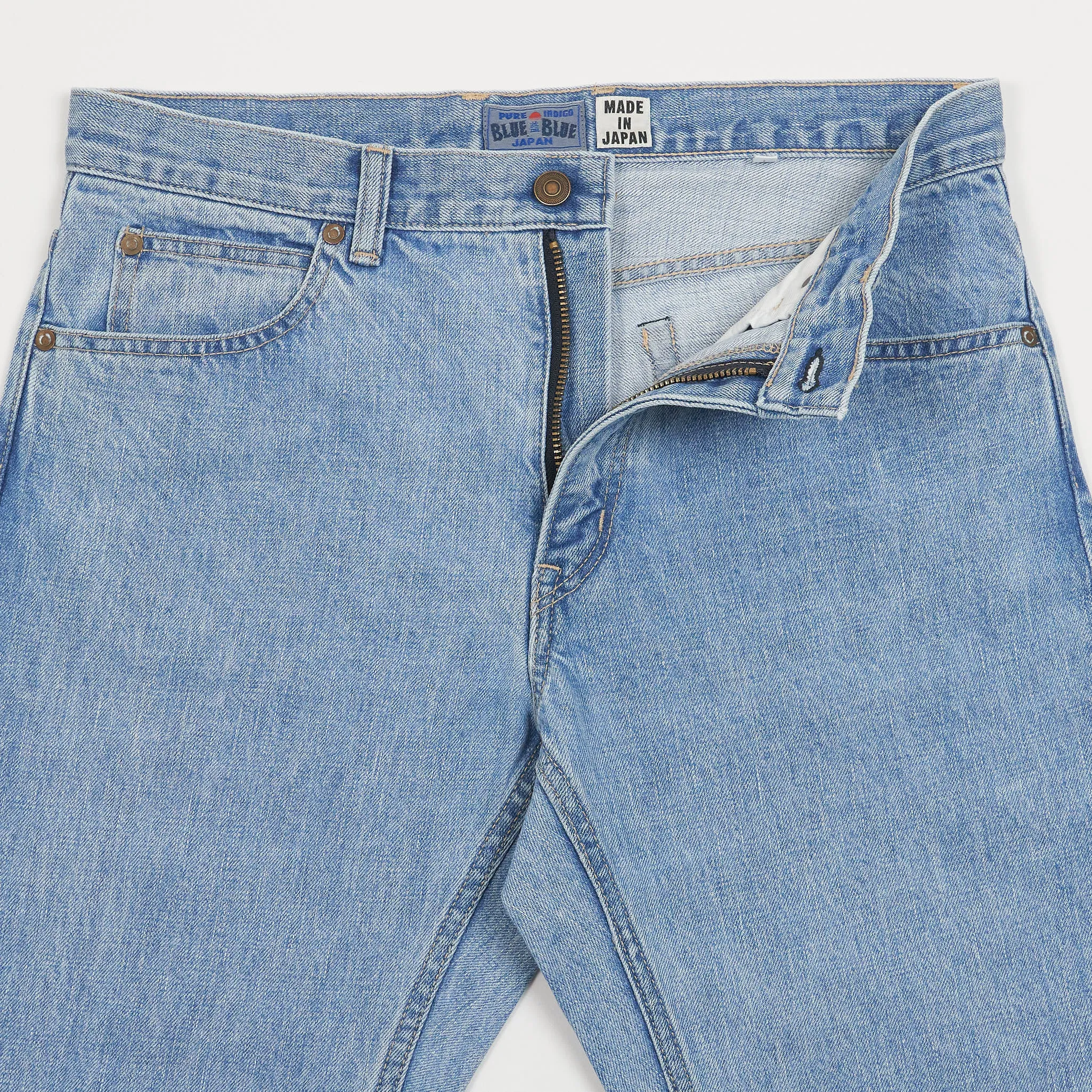 Blue Blue Japan Unisex Slim Selvage Denim Jeans sold by DeeCee style product image thumbnail 4