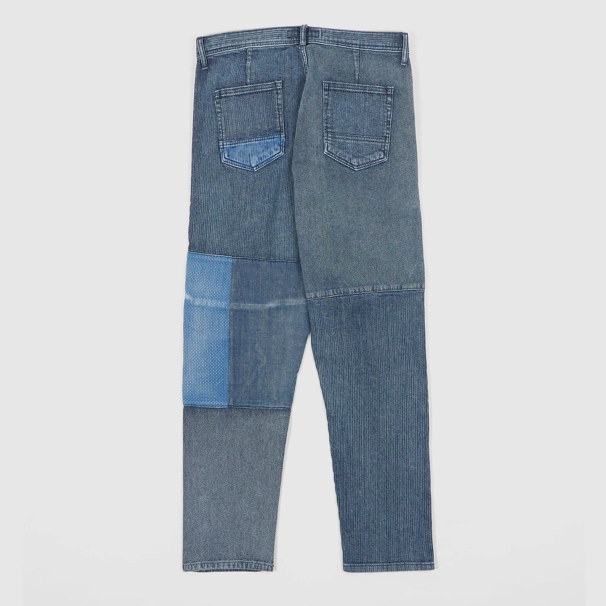 FDMTL Boro Indigo Three Year Wash Patchwork Chino Pants sold by DeeCee style product image thumbnail 2