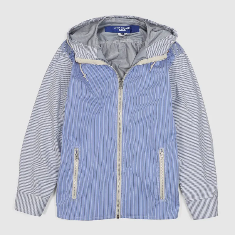 Junya Watanabe Man Hooded Patchwork All Weather Jacket sold by DeeCee style