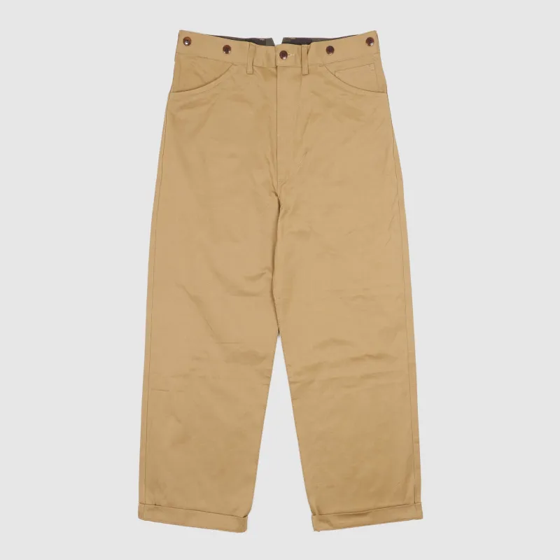 Junya Watanabe Man Cinch Back Loose Fitting Work Chino sold by DeeCee style