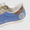 Golden Goose Superstar Mes Denim Taupe Black Sneakers sold by DeeCee style