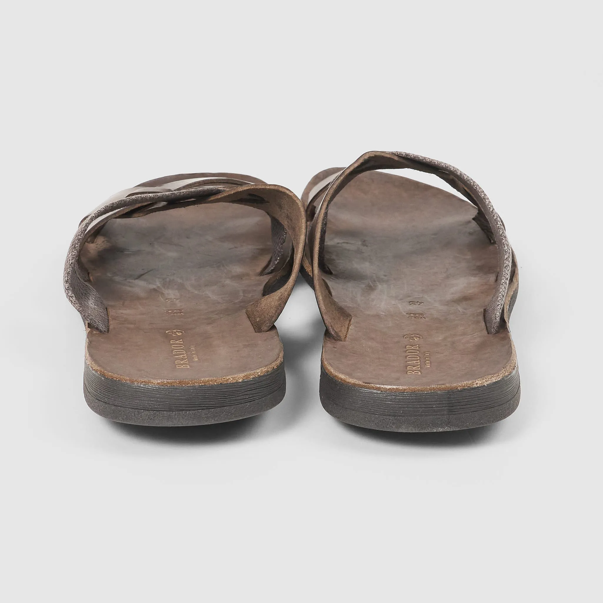 Brador Mens Leather & Canvas Sandals sold by DeeCee style product image thumbnail 5