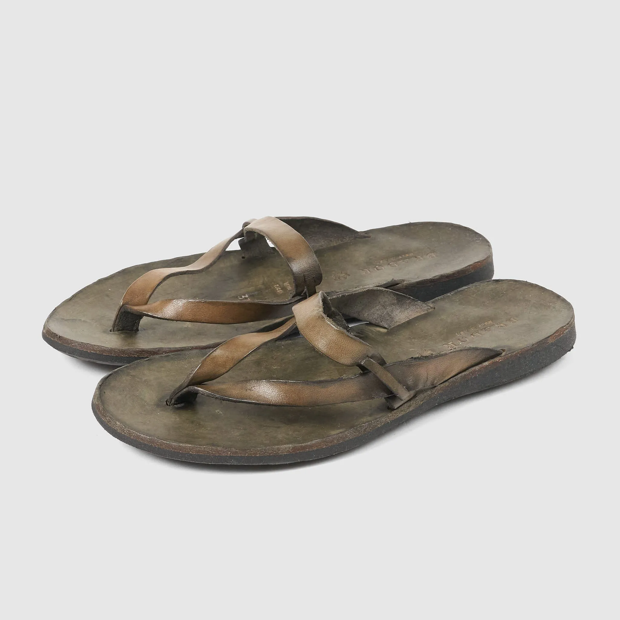 Brador Ladies Flip Flop Leather Sandals sold by DeeCee style