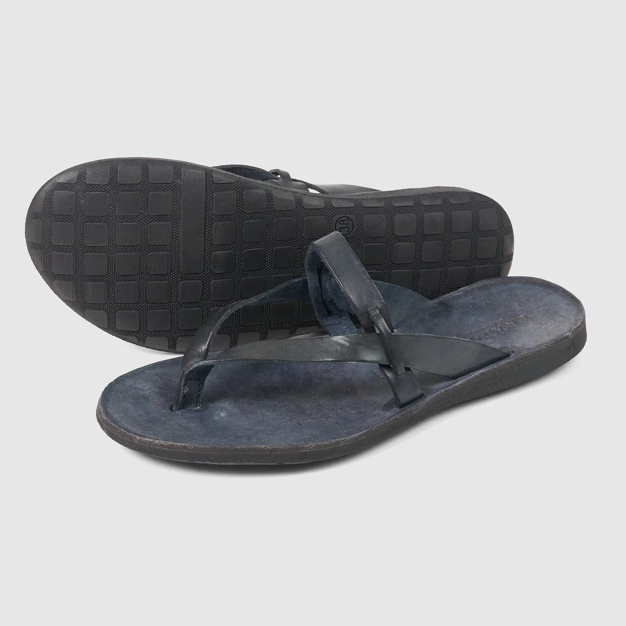 Brador Ladies Flip Flop Leather Sandals sold by DeeCee style product image thumbnail 2